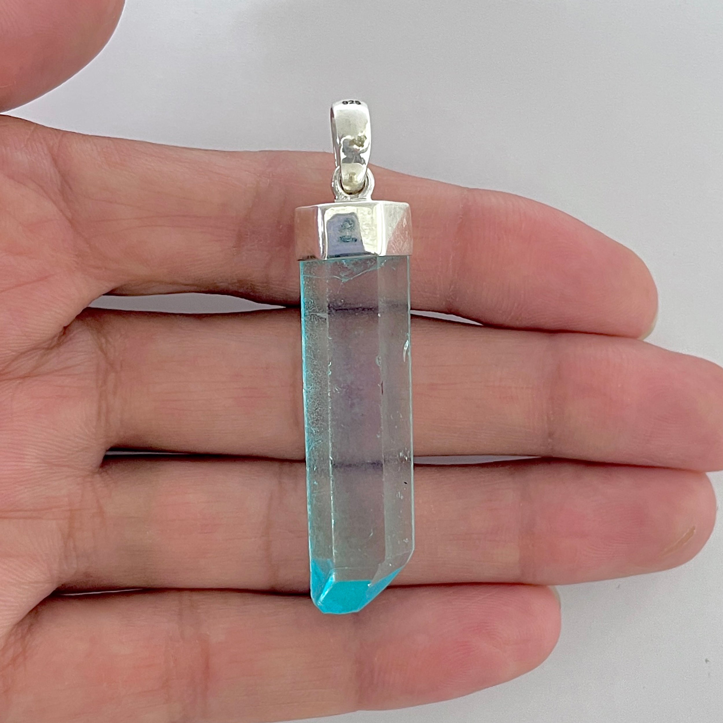 Aqua Aura Pendant-(AQA-1-22)