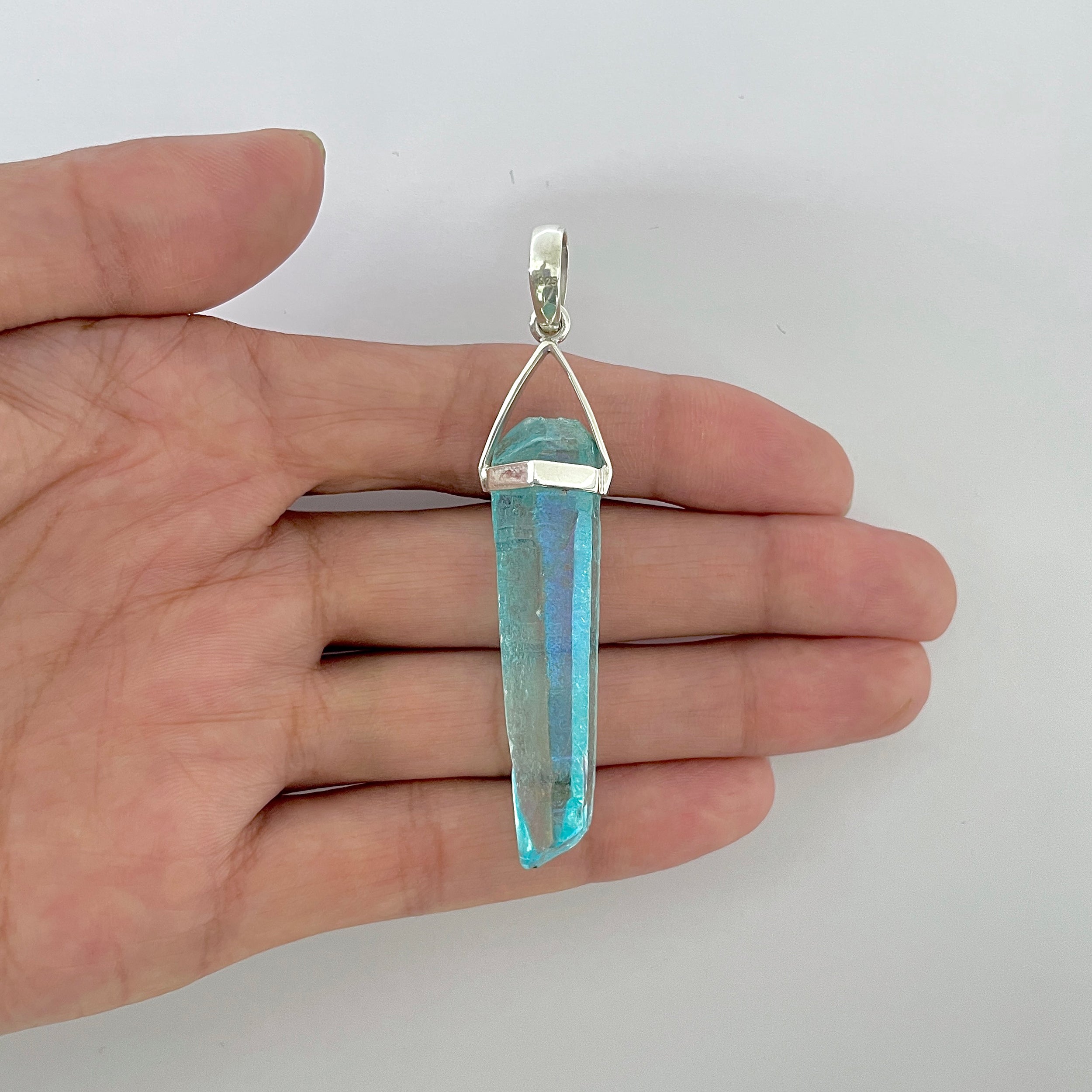 Aqua Aura Pendant-(AQA-1-23)