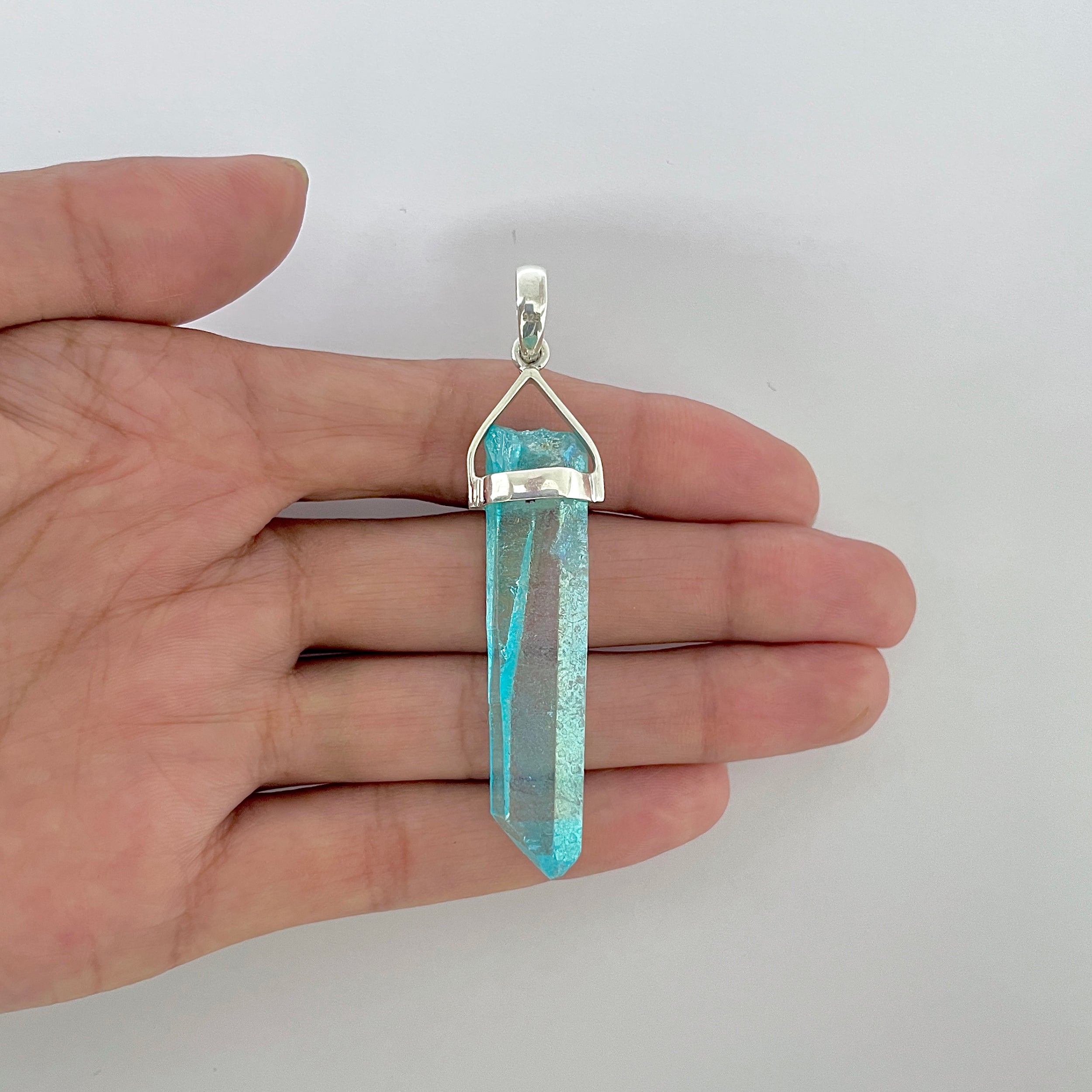 Aqua Aura Pendant-(AQA-1-24)