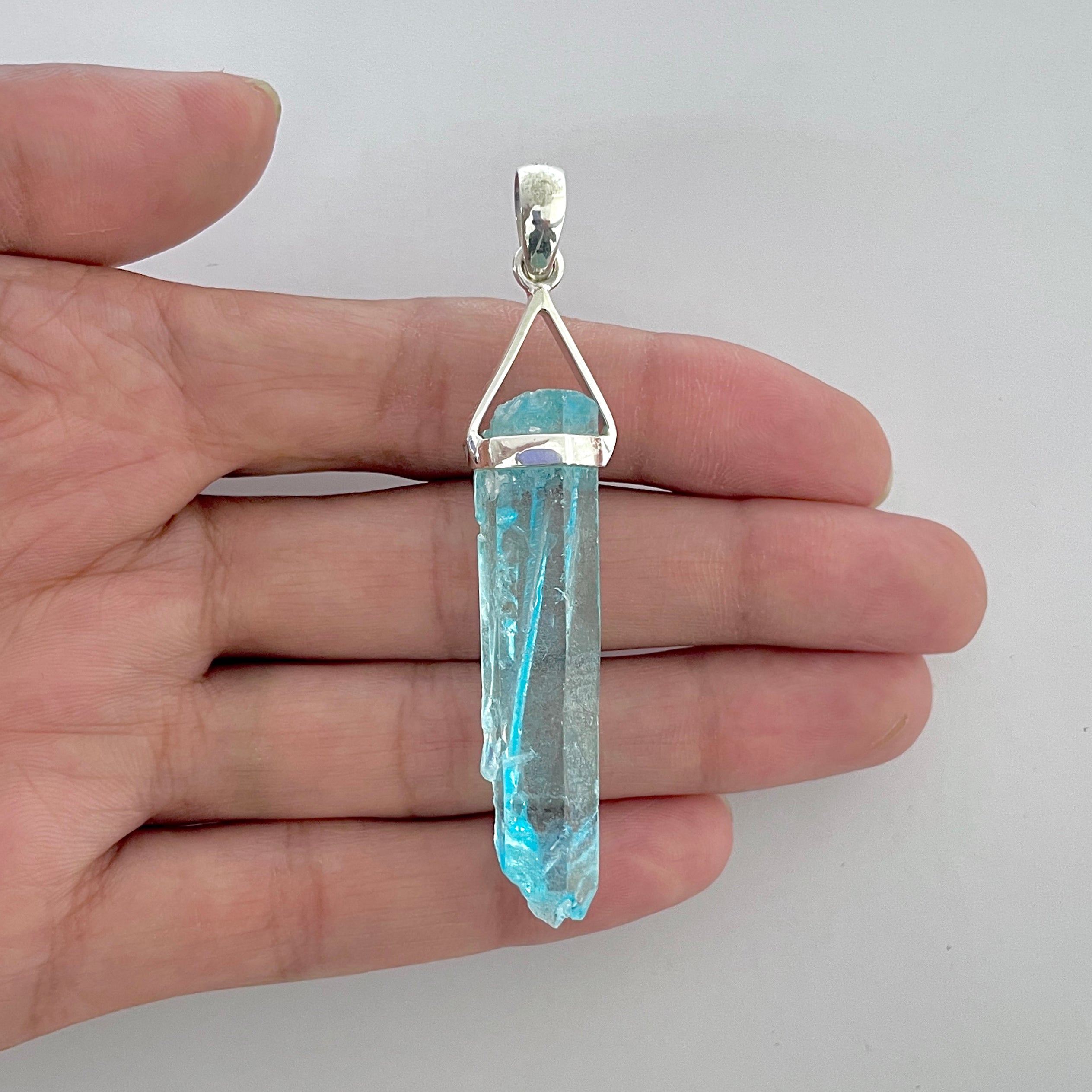 Aqua Aura Pendant-(AQA-1-25)