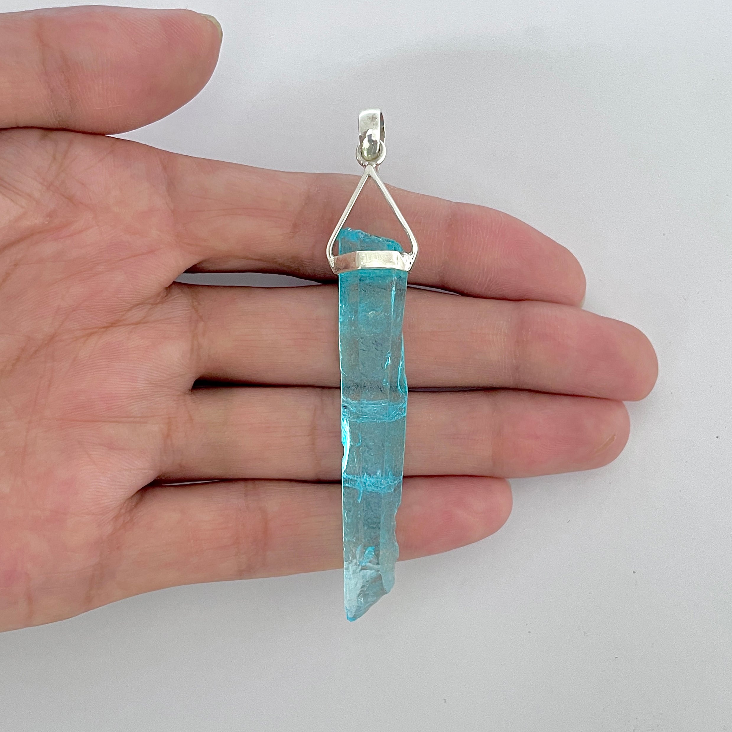 Aqua Aura Pendant-(AQA-1-26)