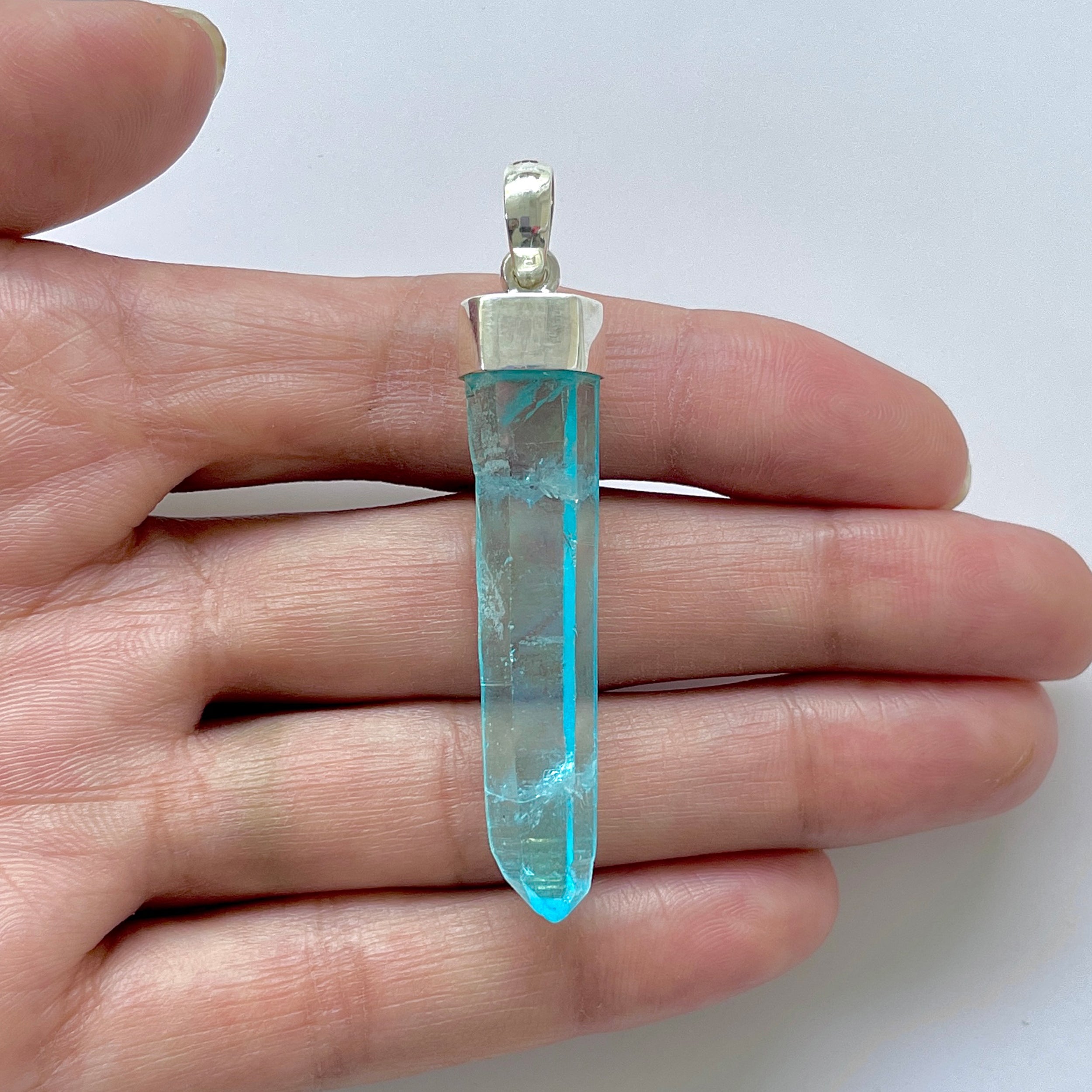Aqua Aura Pendant-(AQA-1-30)
