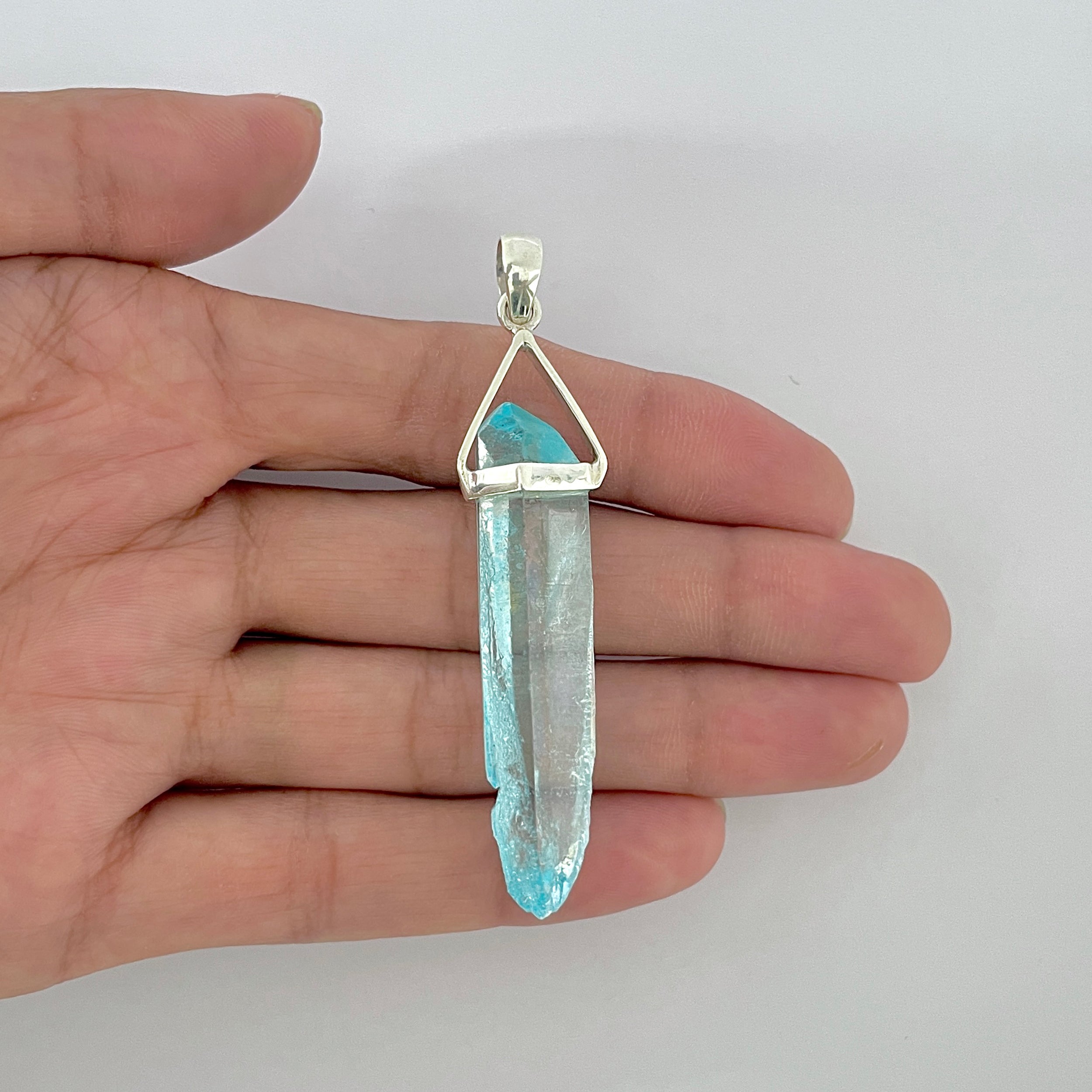 Aqua Aura Pendant-(AQA-1-31)