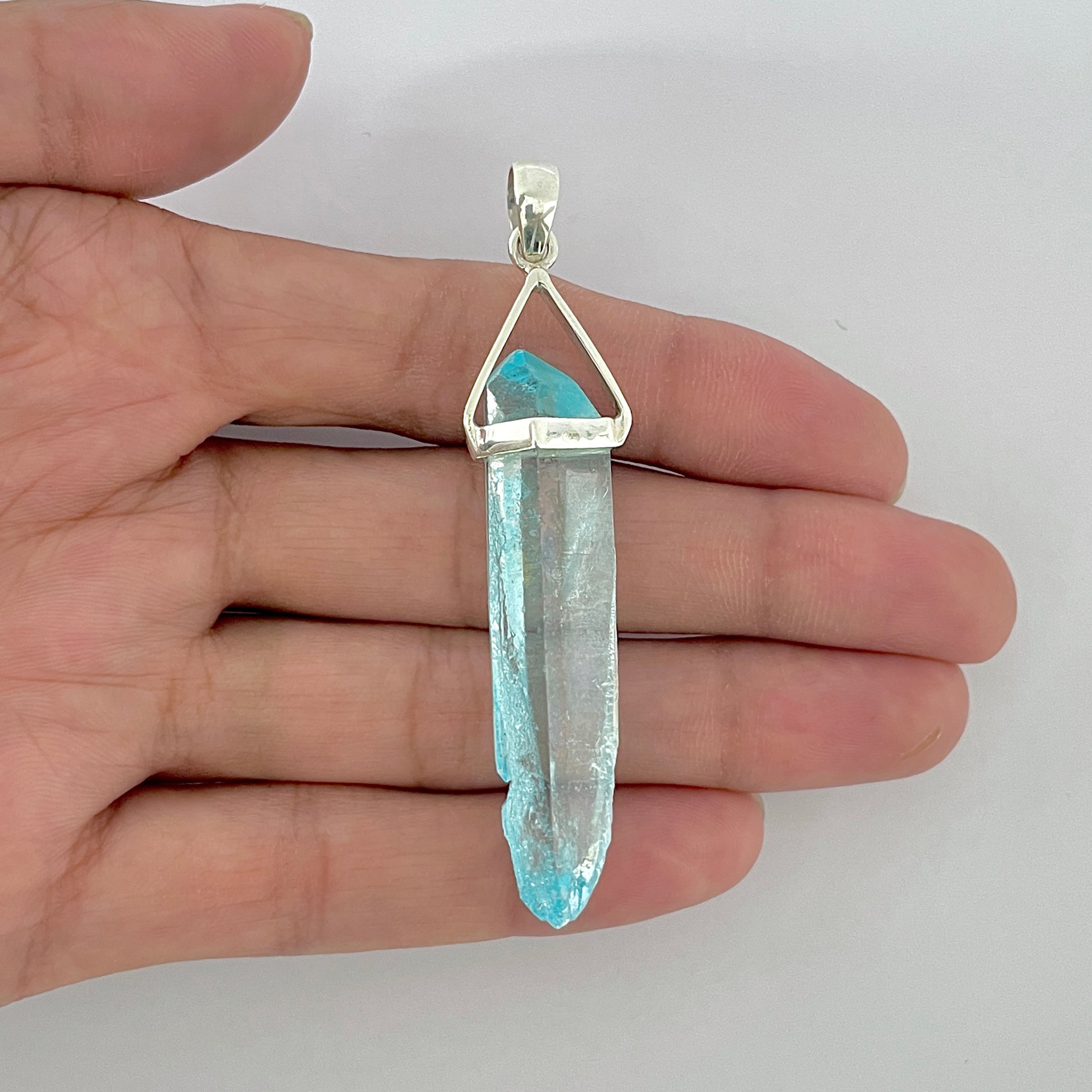 Aqua Aura Pendant-(AQA-1-31)