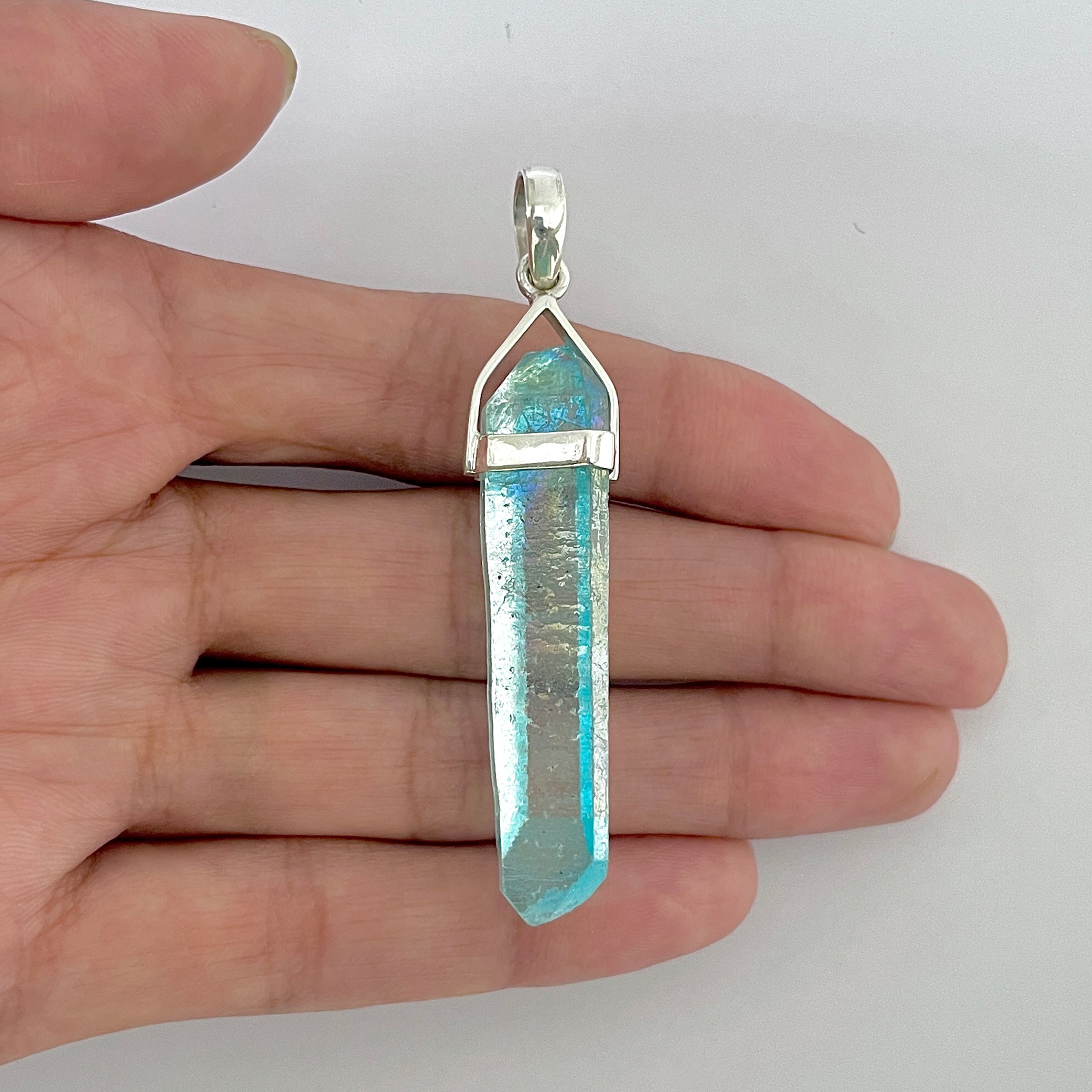 Aqua Aura Pendant-(AQA-1-32)