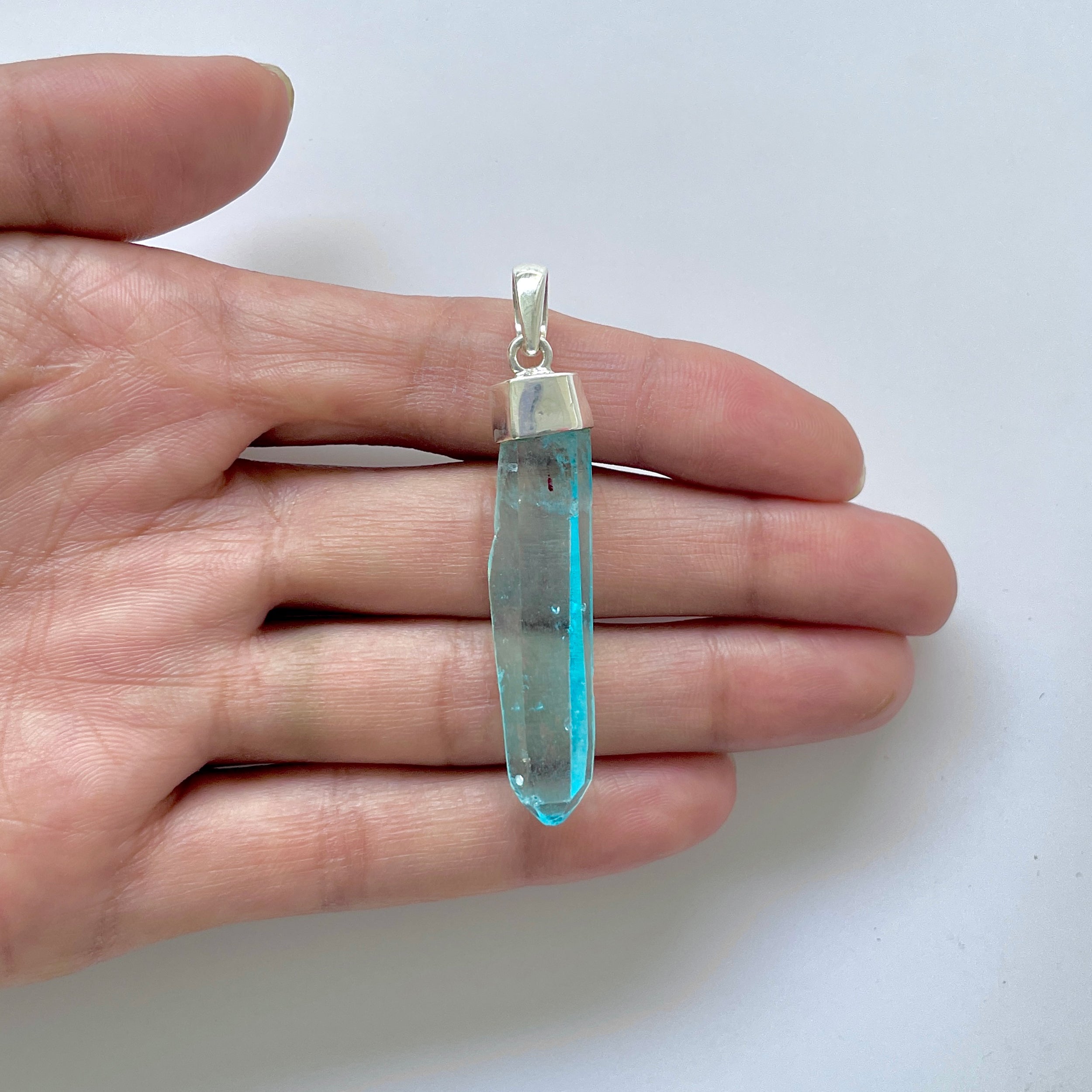 Aqua Aura Pendant-(AQA-1-8)