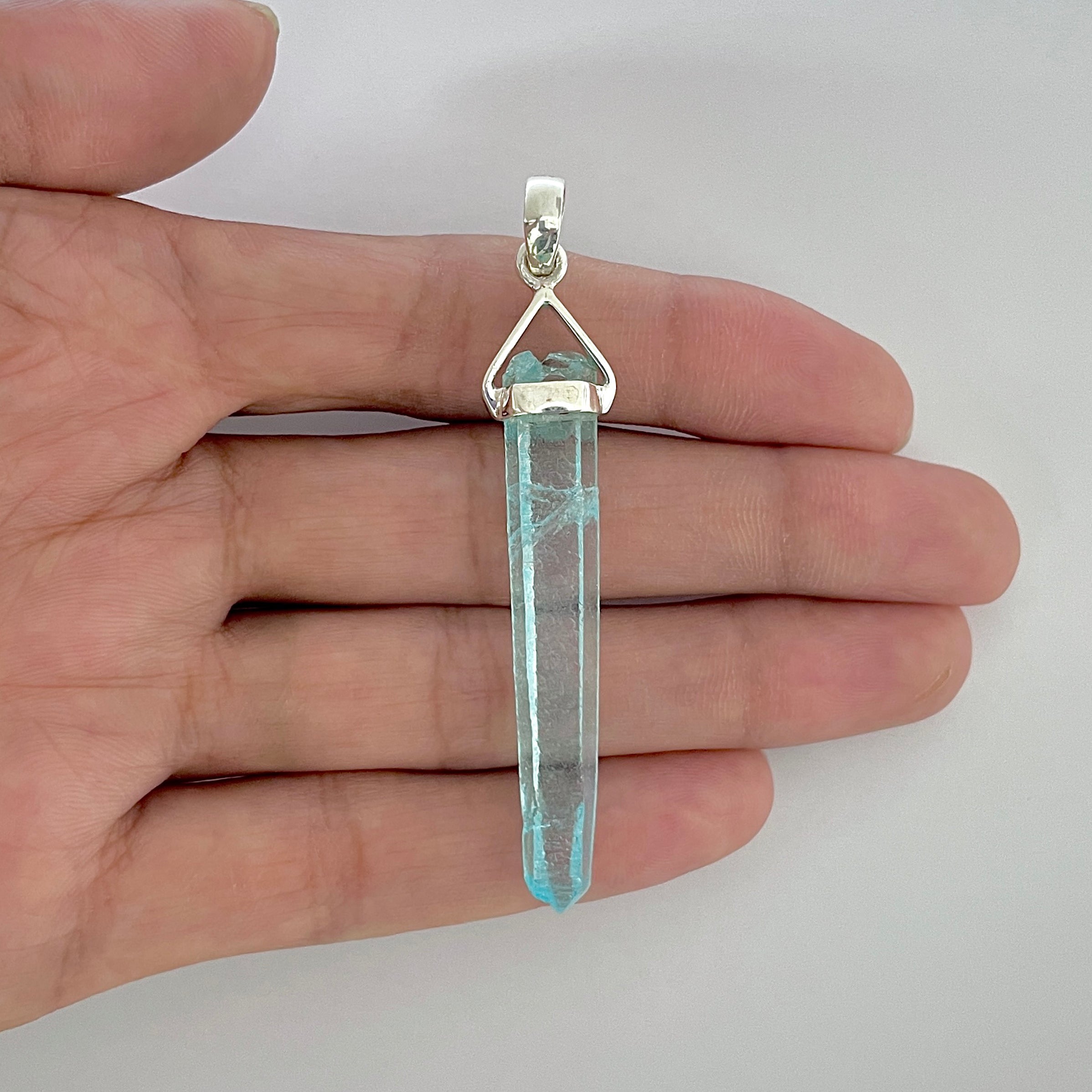 Aqua Aura Pendant-(AQA-1-9)