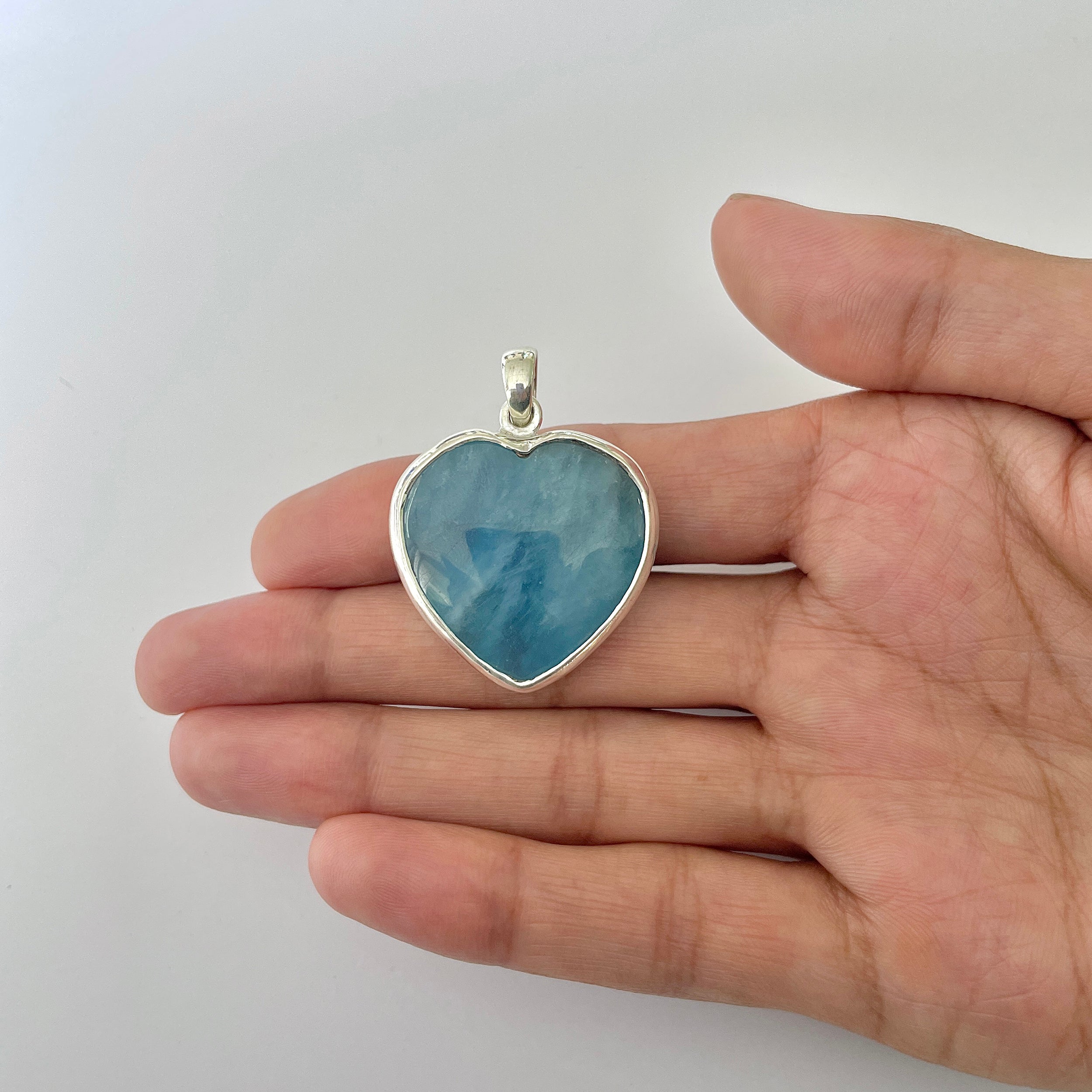 Aquamarine Pendant-(AQM-1-10)