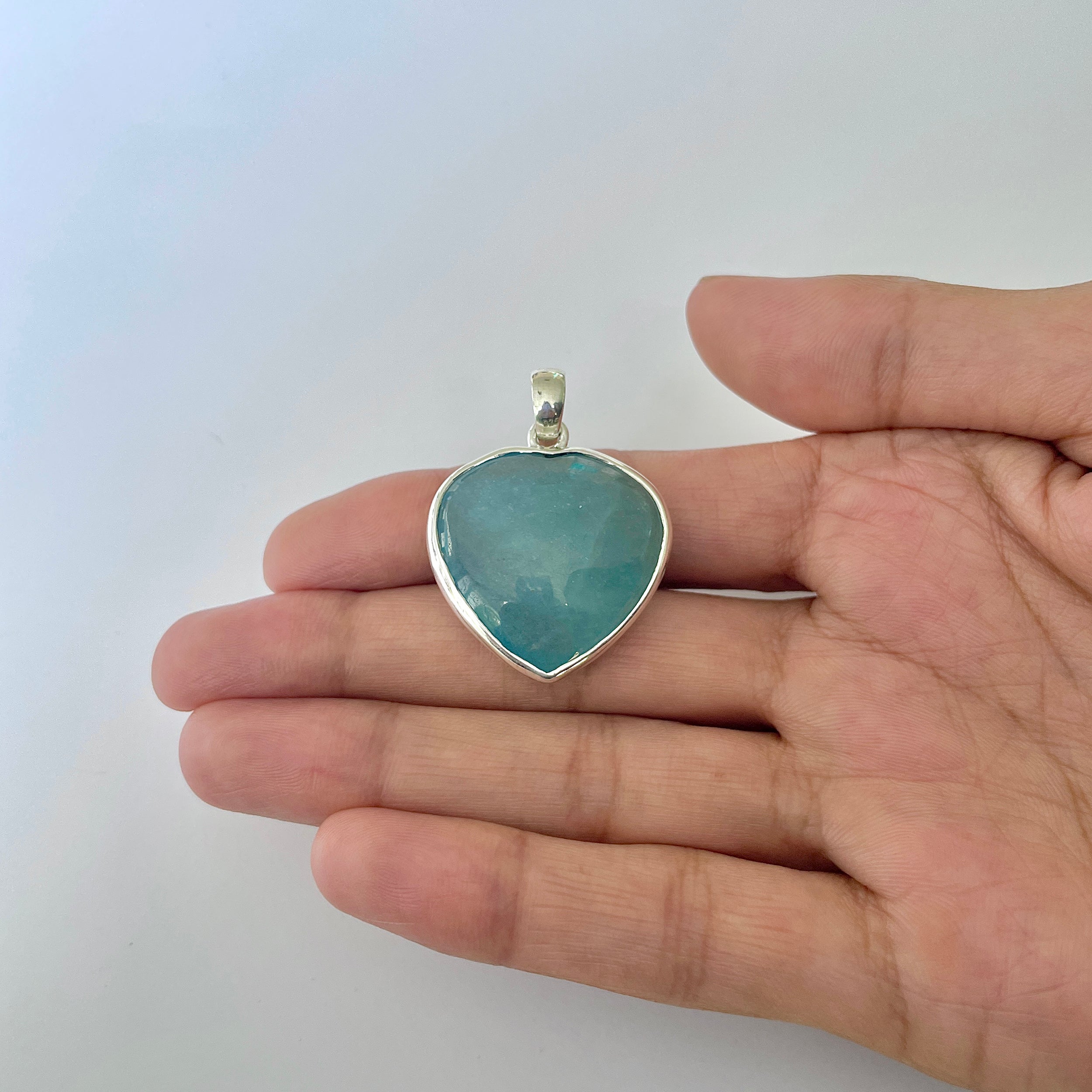 Aquamarine Pendant-(AQM-1-4)