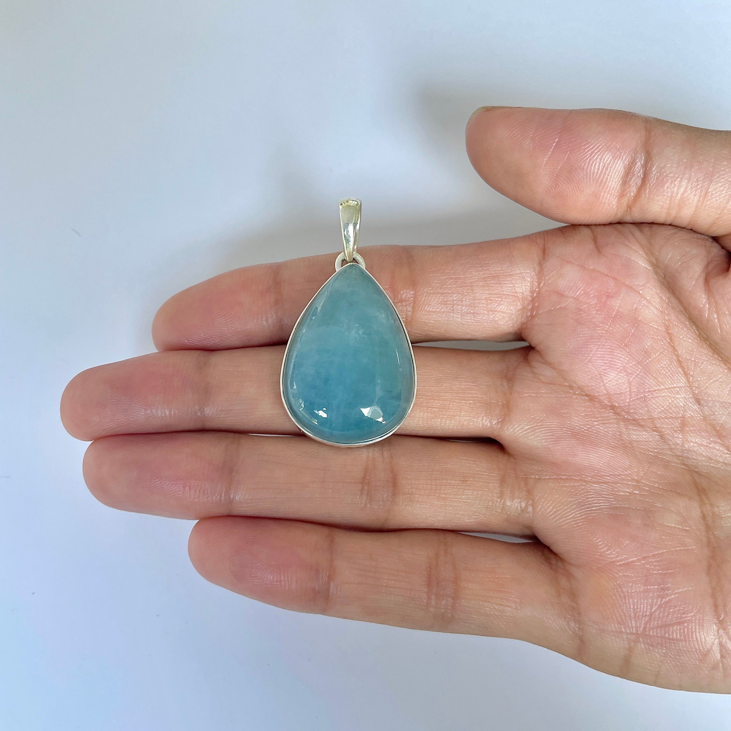 Aquamarine Pendant-(AQM-1-9)