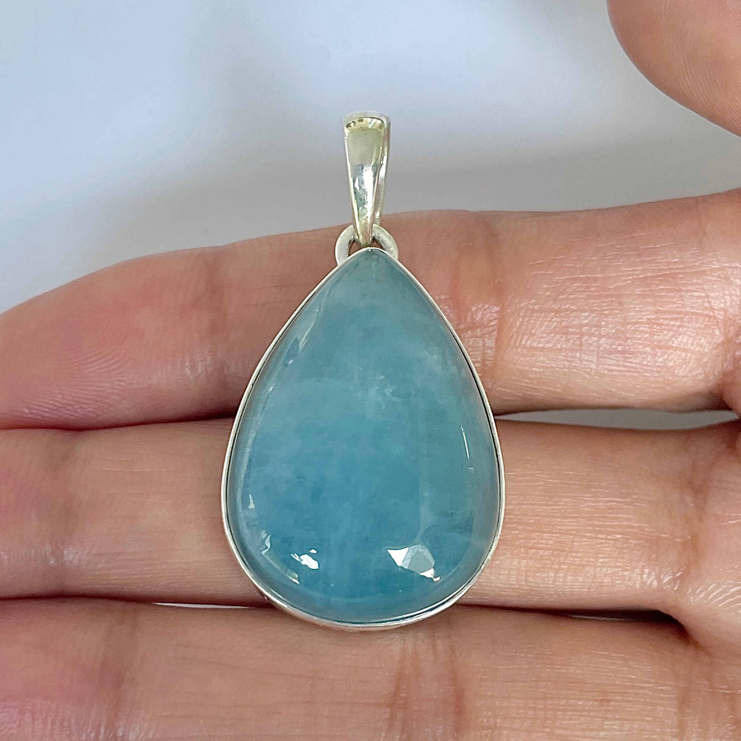 Aquamarine Pendant-(AQM-1-9)
