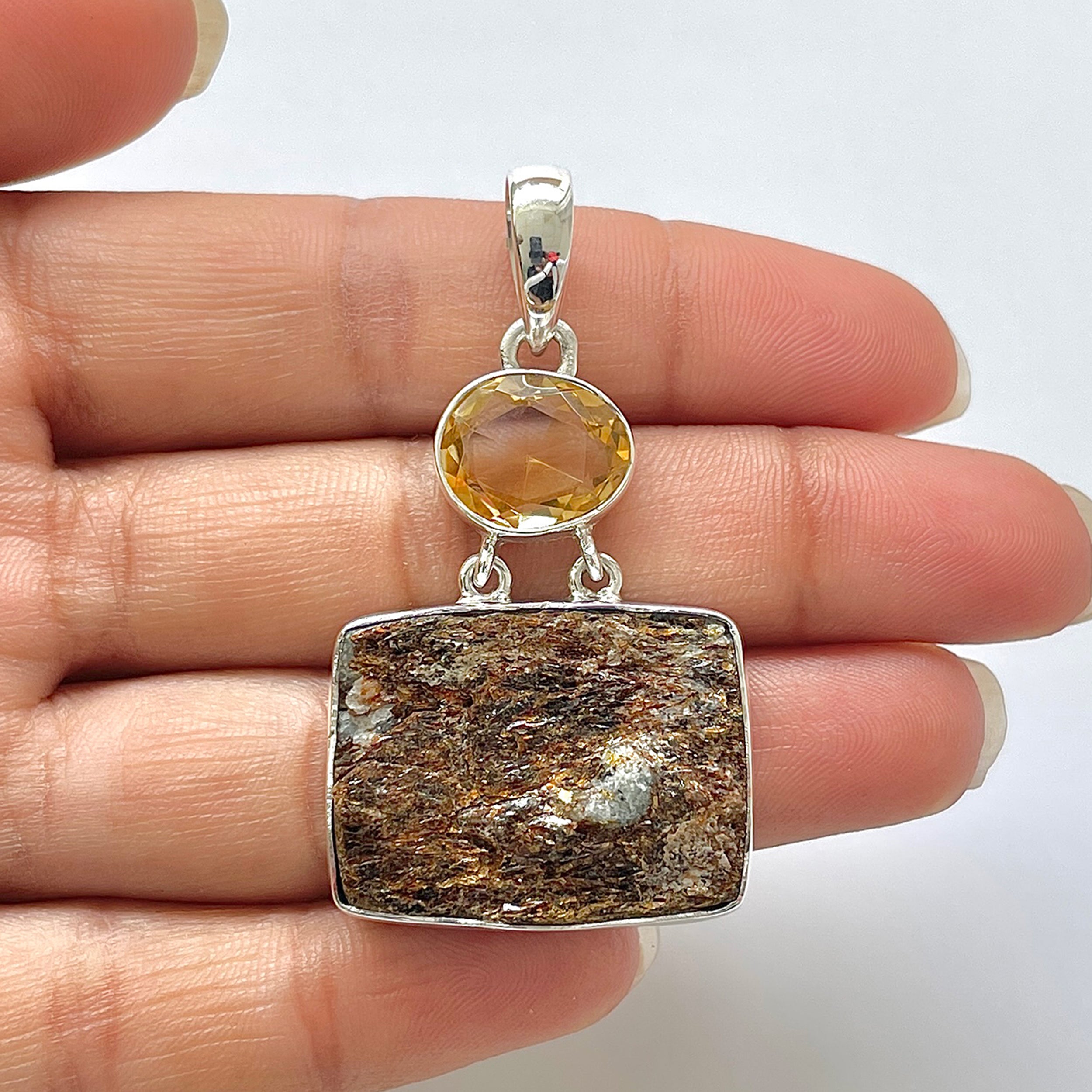 Astrophyllite Pendant-(AST-1-41)