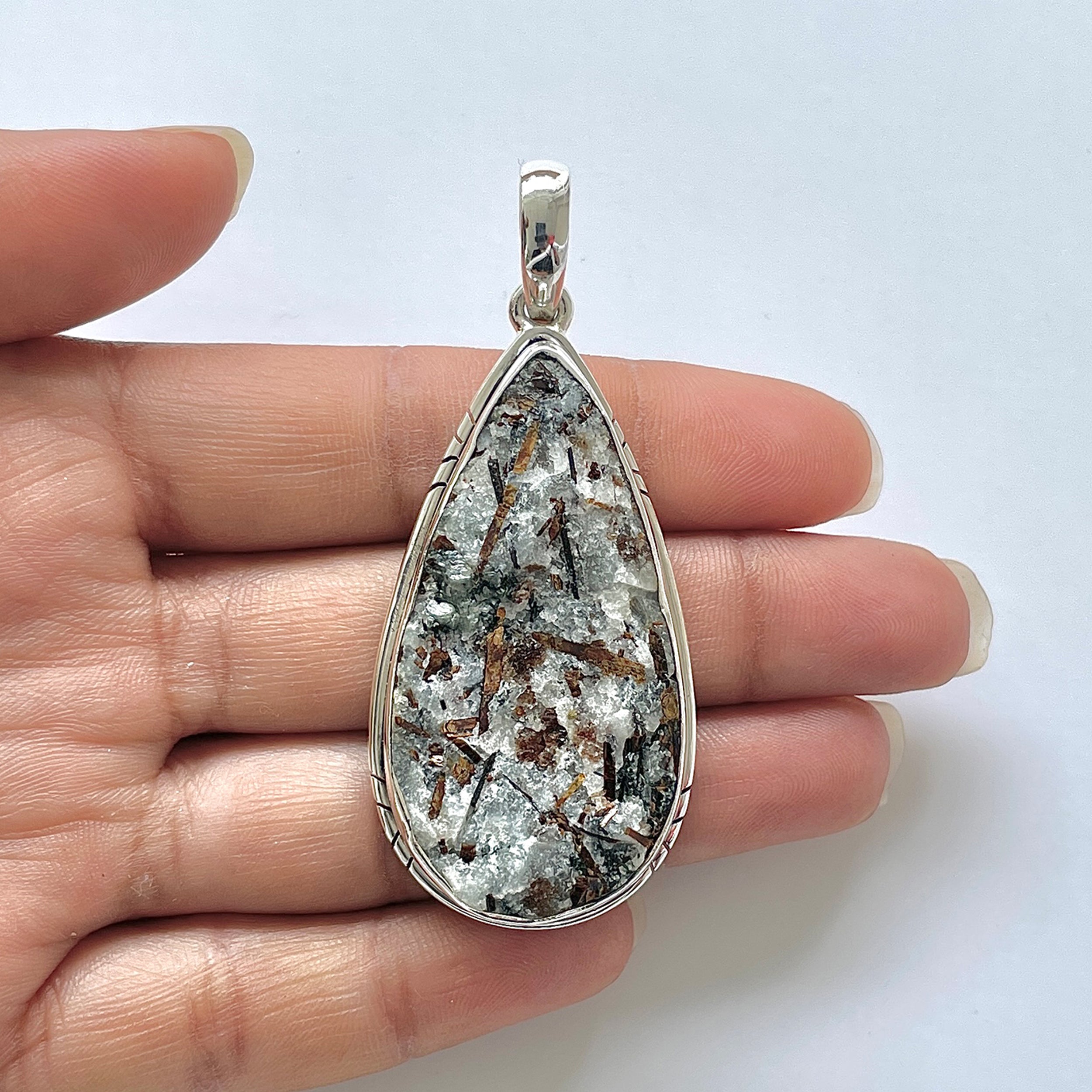 Astrophyllite Pendant-(AST-1-47)