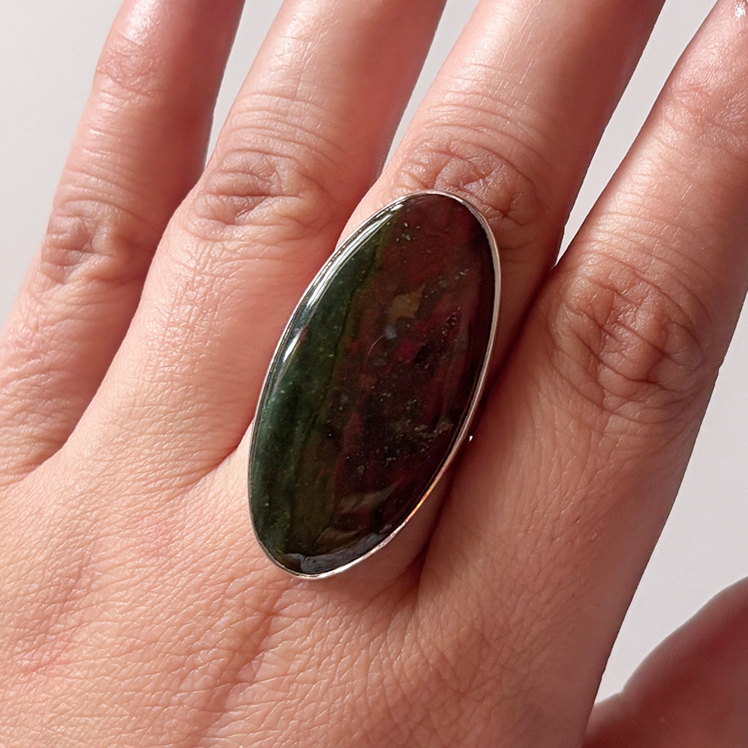 Blood Stone Ring-(BDS-2-1)