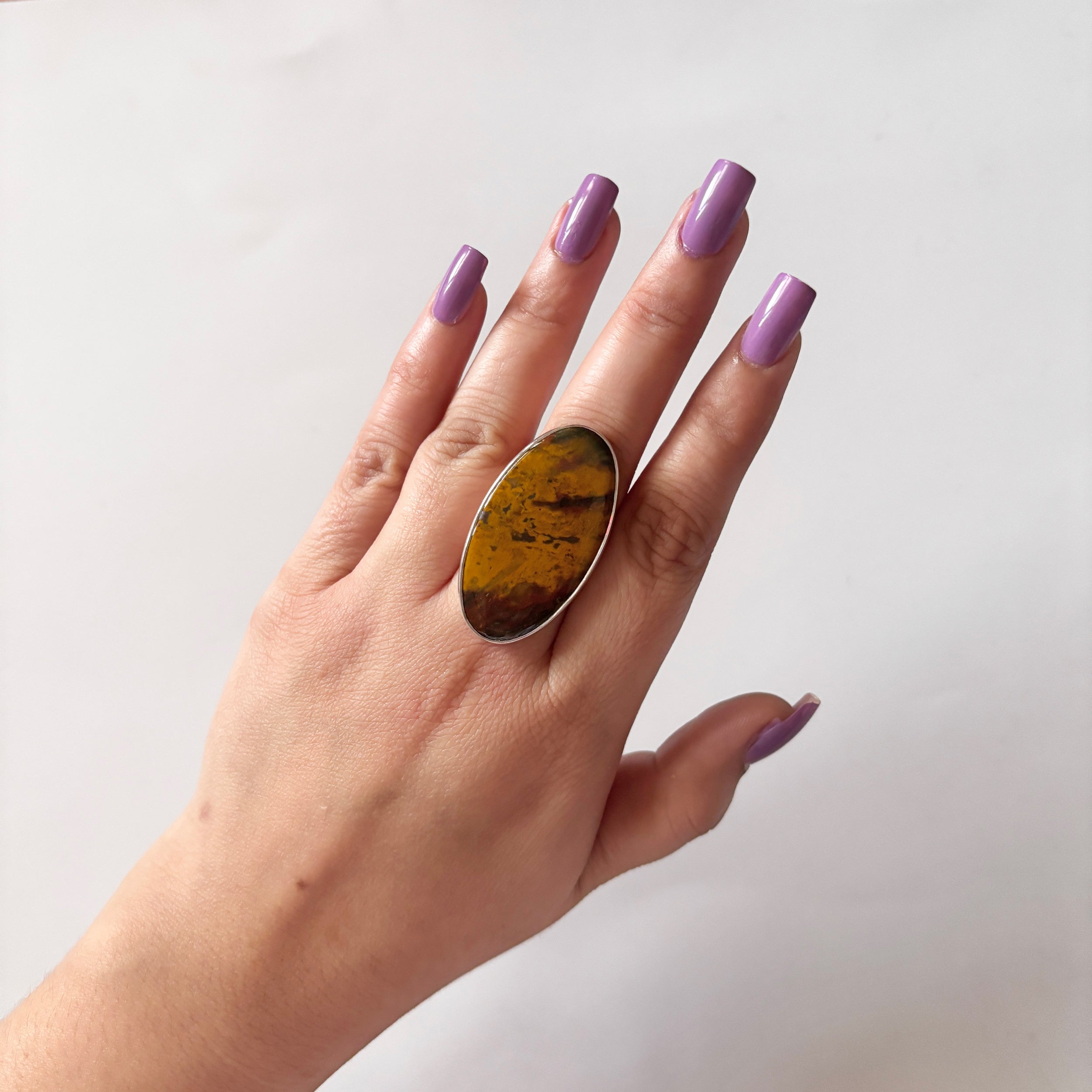 Blood Stone Ring-(BDS-2-12)