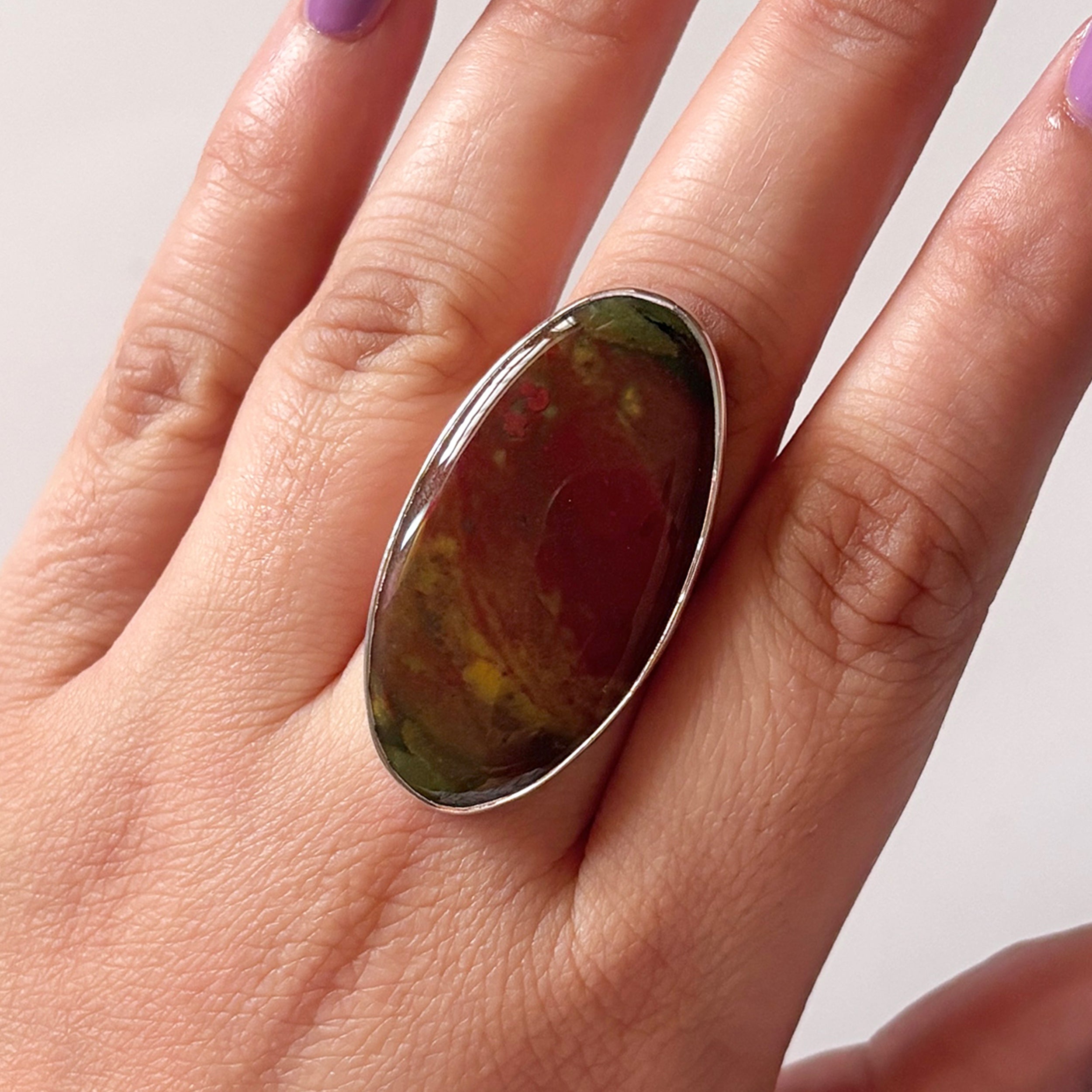Blood Stone Ring-(BDS-2-14)