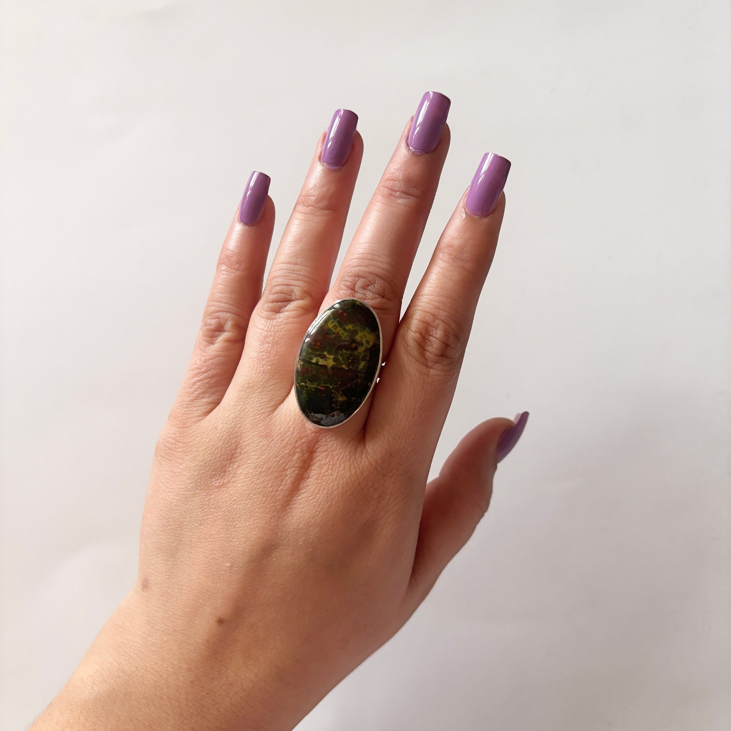 Blood Stone Ring-(BDS-2-23)