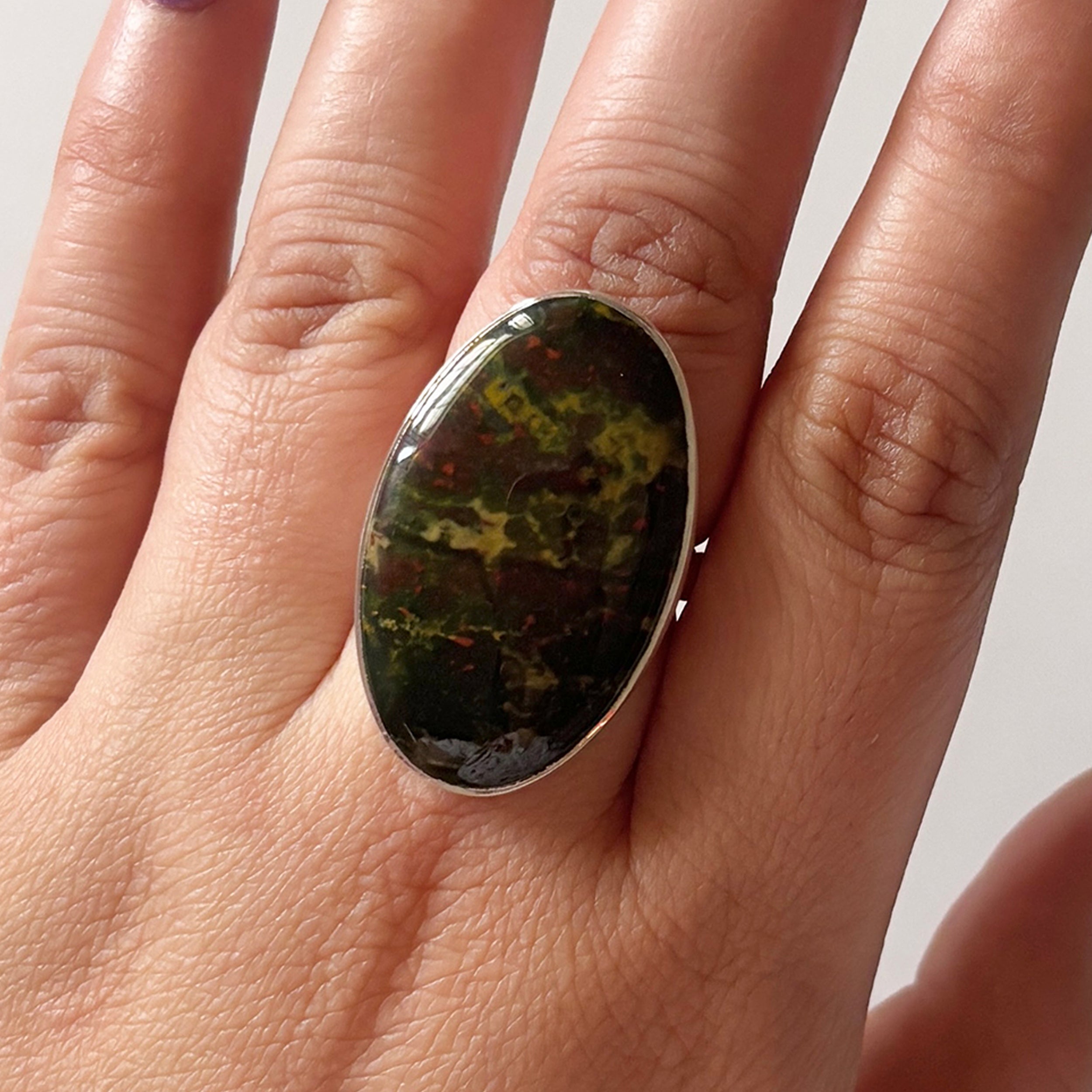 Blood Stone Ring-(BDS-2-23)