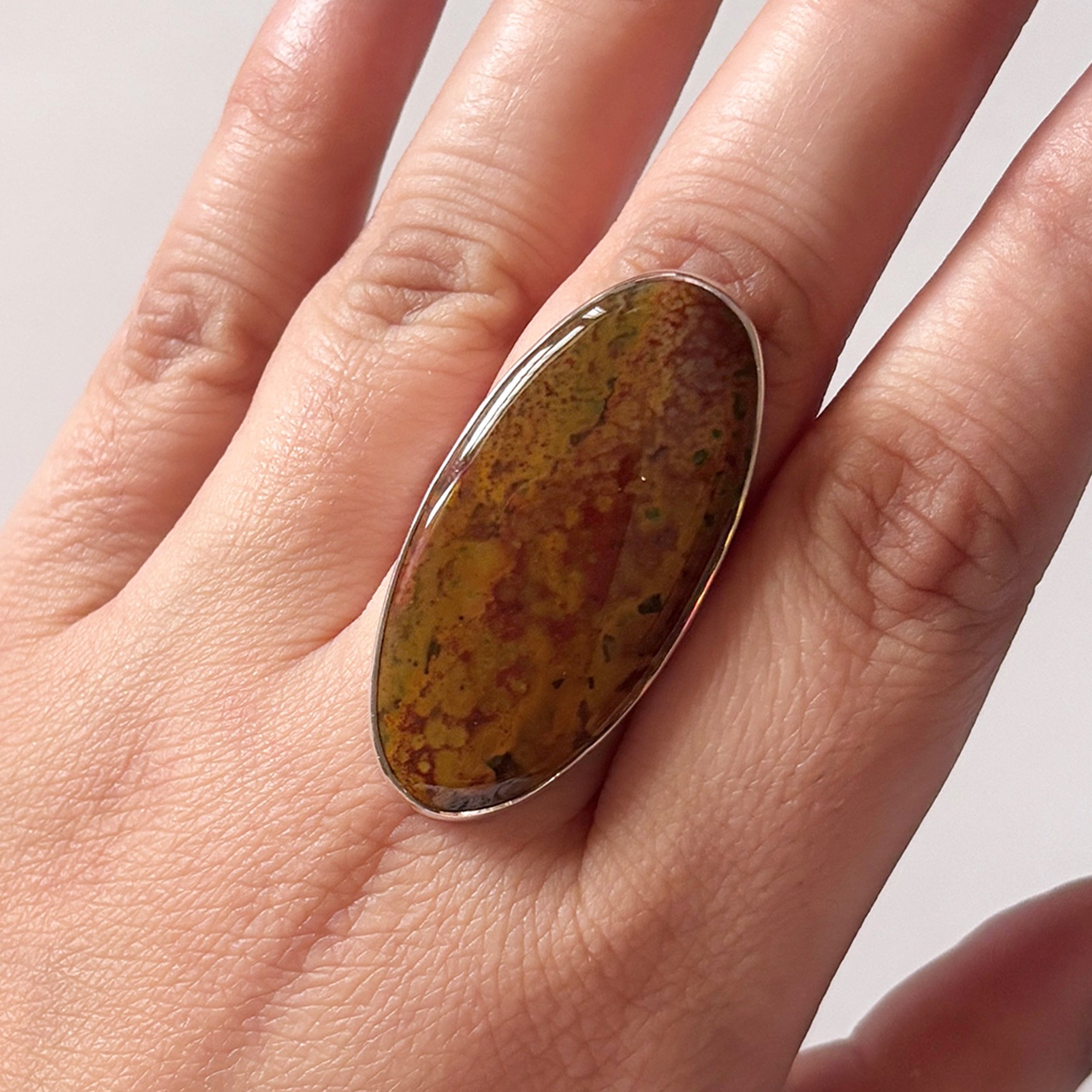 Blood Stone Ring-(BDS-2-25)