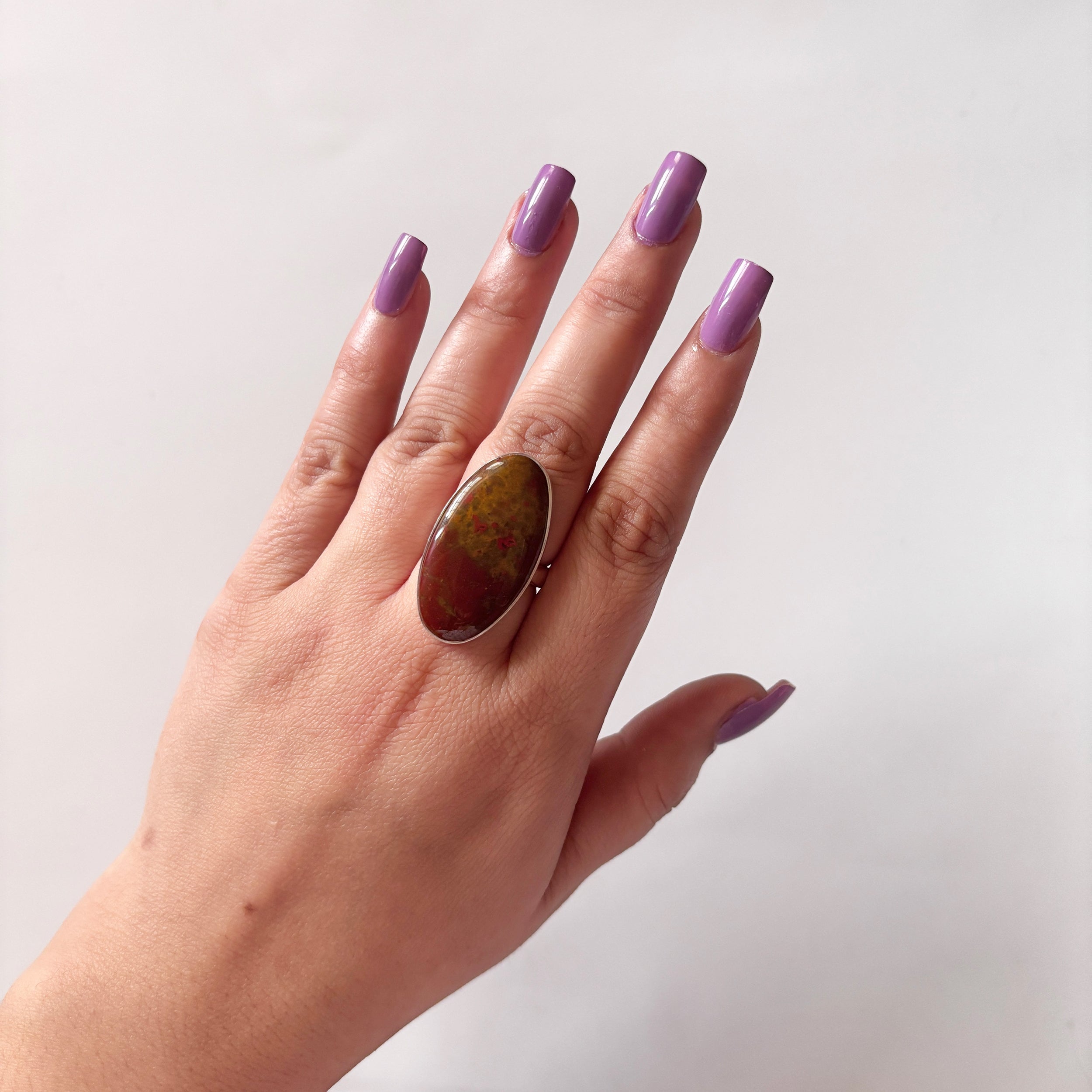 Blood Stone Ring-(BDS-2-5)