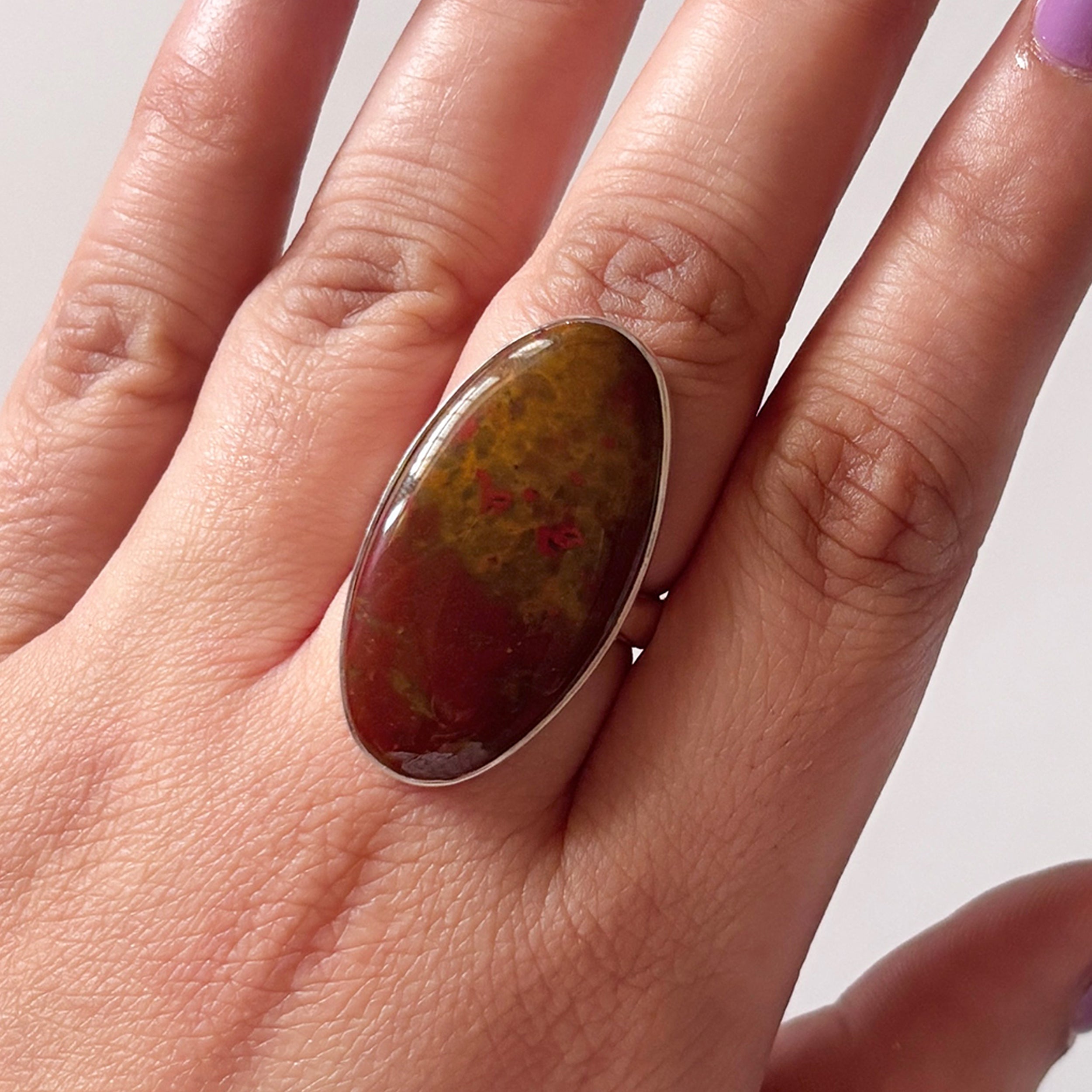 Blood Stone Ring-(BDS-2-5)