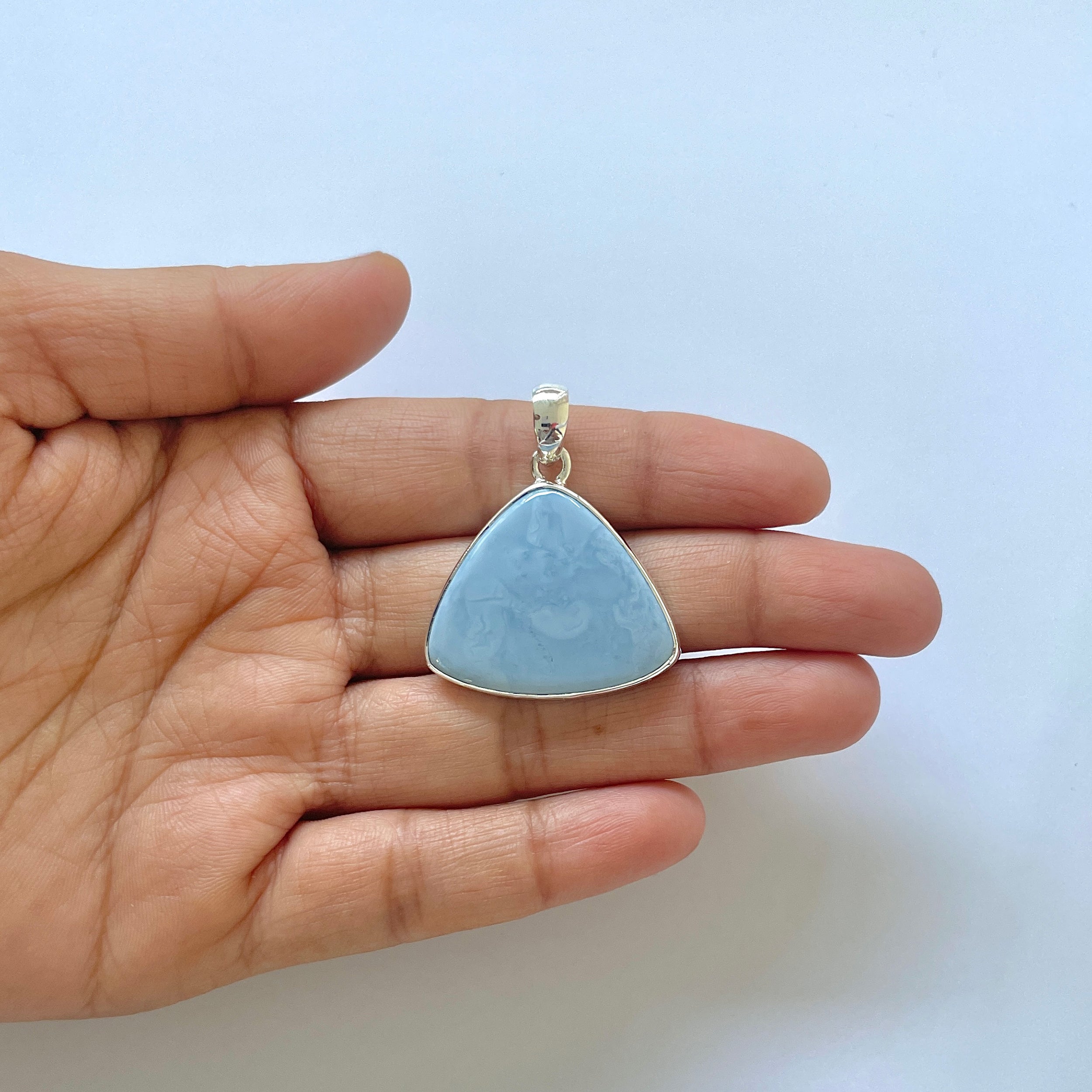 Blue Opal Pendant-(BLO-1-1)