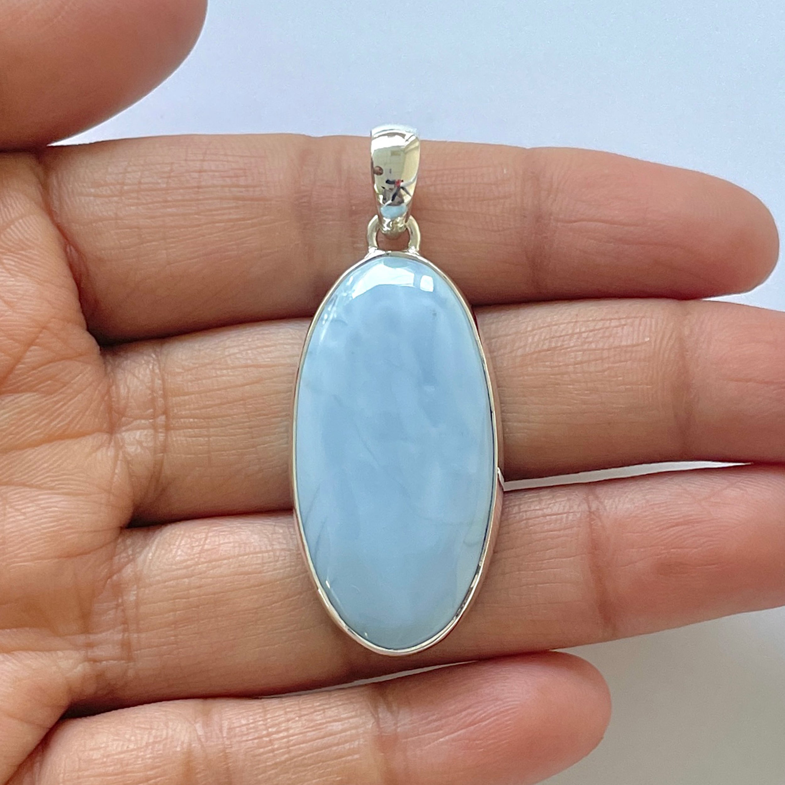 Blue Opal Pendant-(BLO-1-10)
