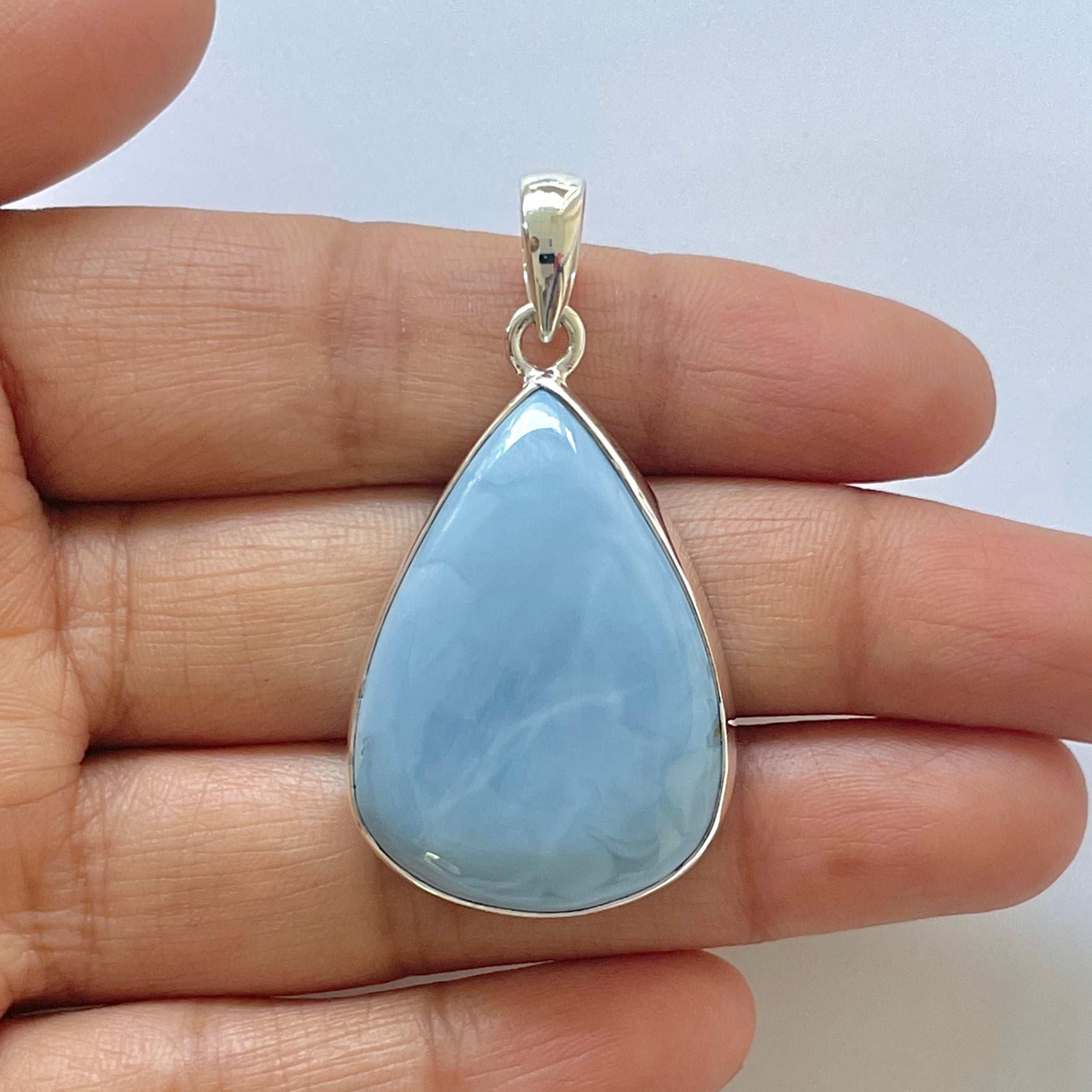 Blue Opal Pendant-(BLO-1-14)