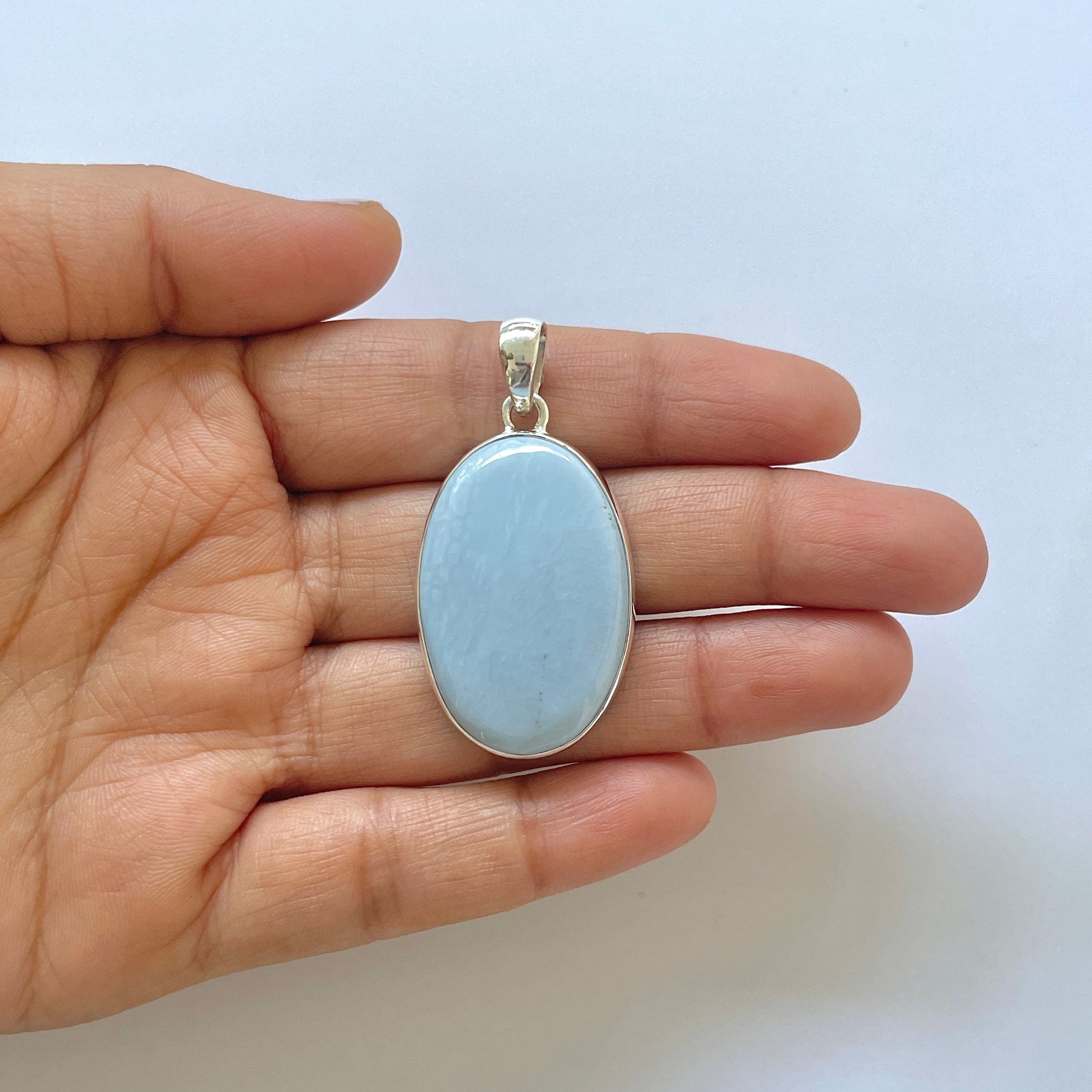 Blue Opal Pendant-(BLO-1-2)