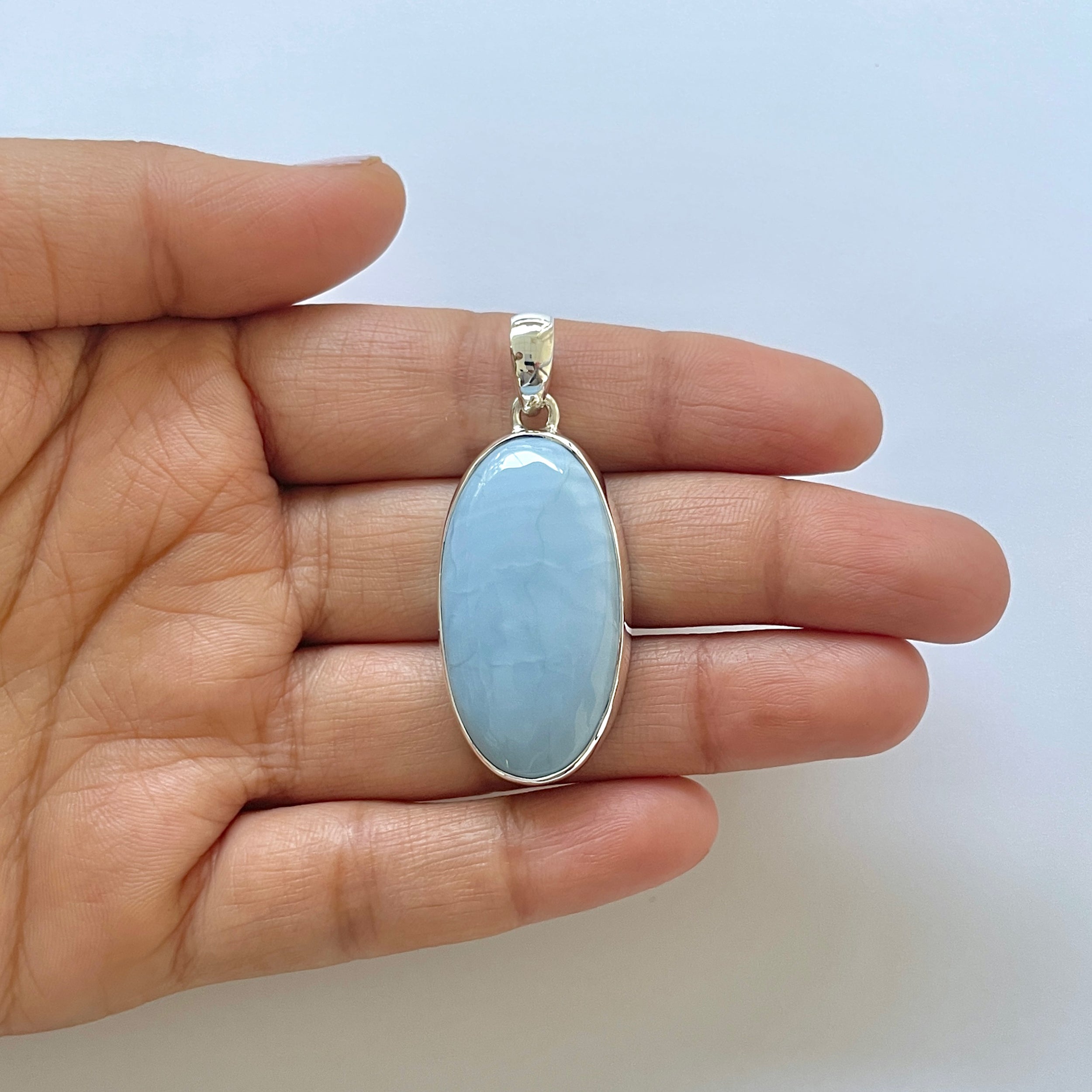 Blue Opal Pendant-(BLO-1-20)