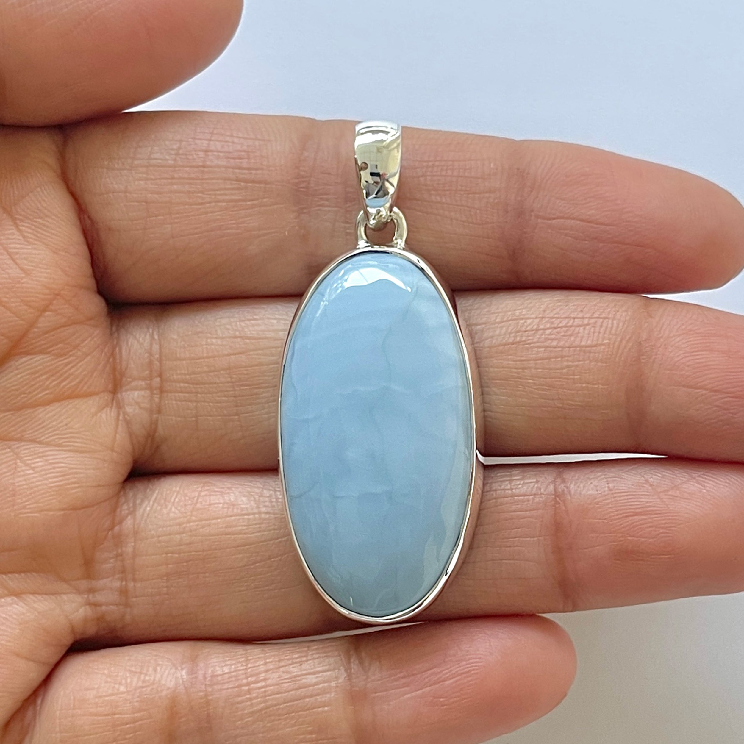 Blue Opal Pendant-(BLO-1-20)