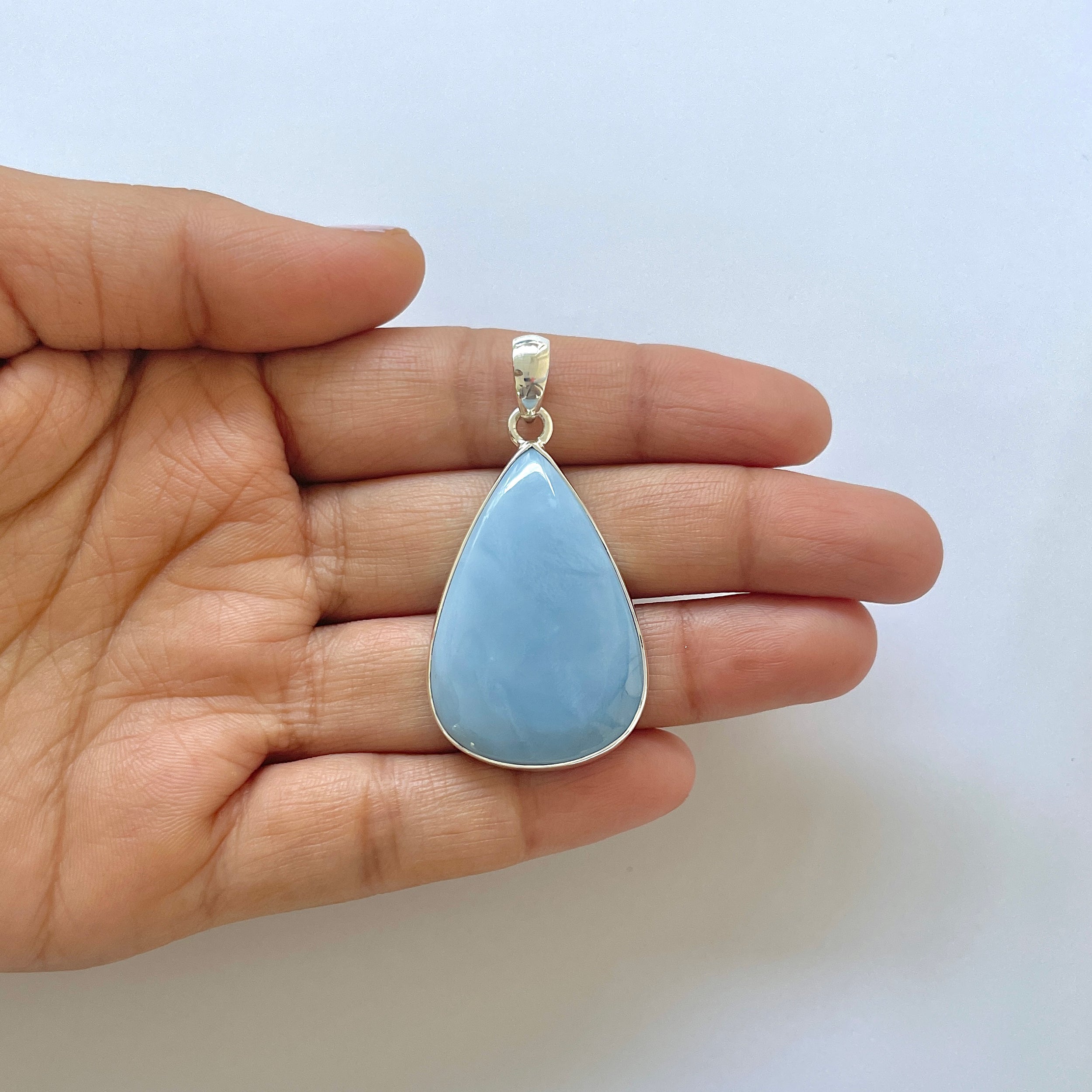 Blue Opal Pendant-(BLO-1-22)