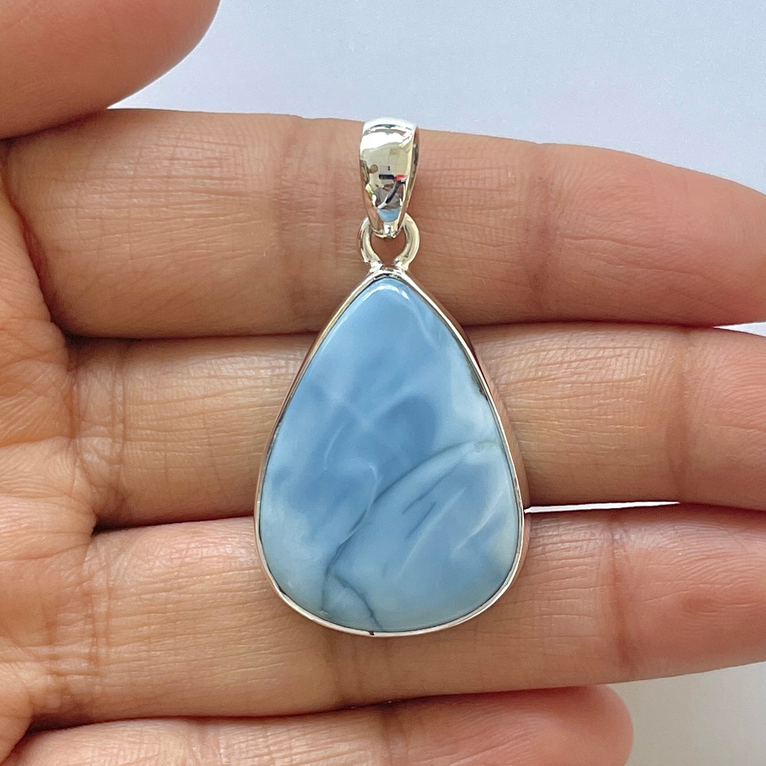 Blue Opal Pendant-(BLO-1-30)