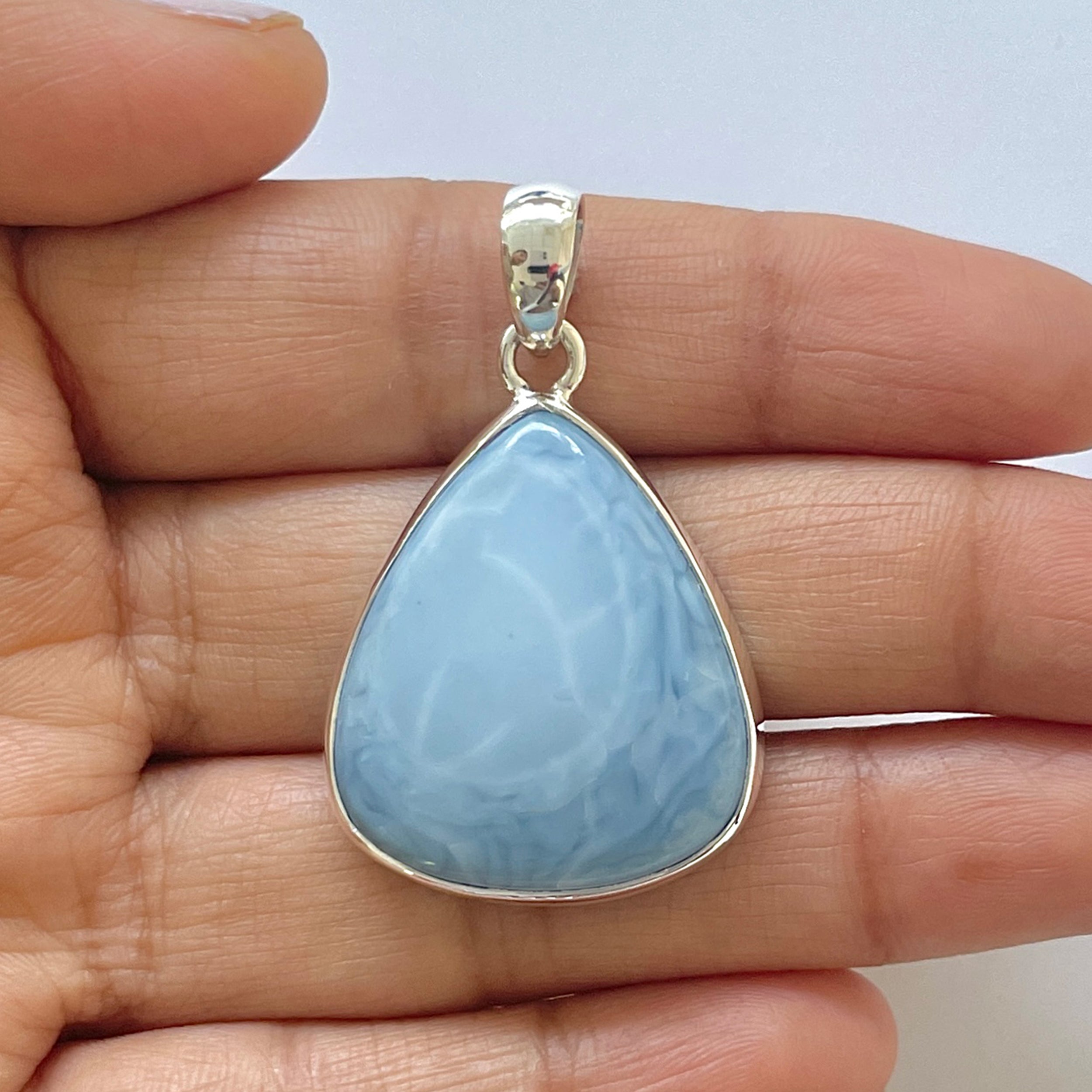 Blue Opal Pendant-(BLO-1-32)