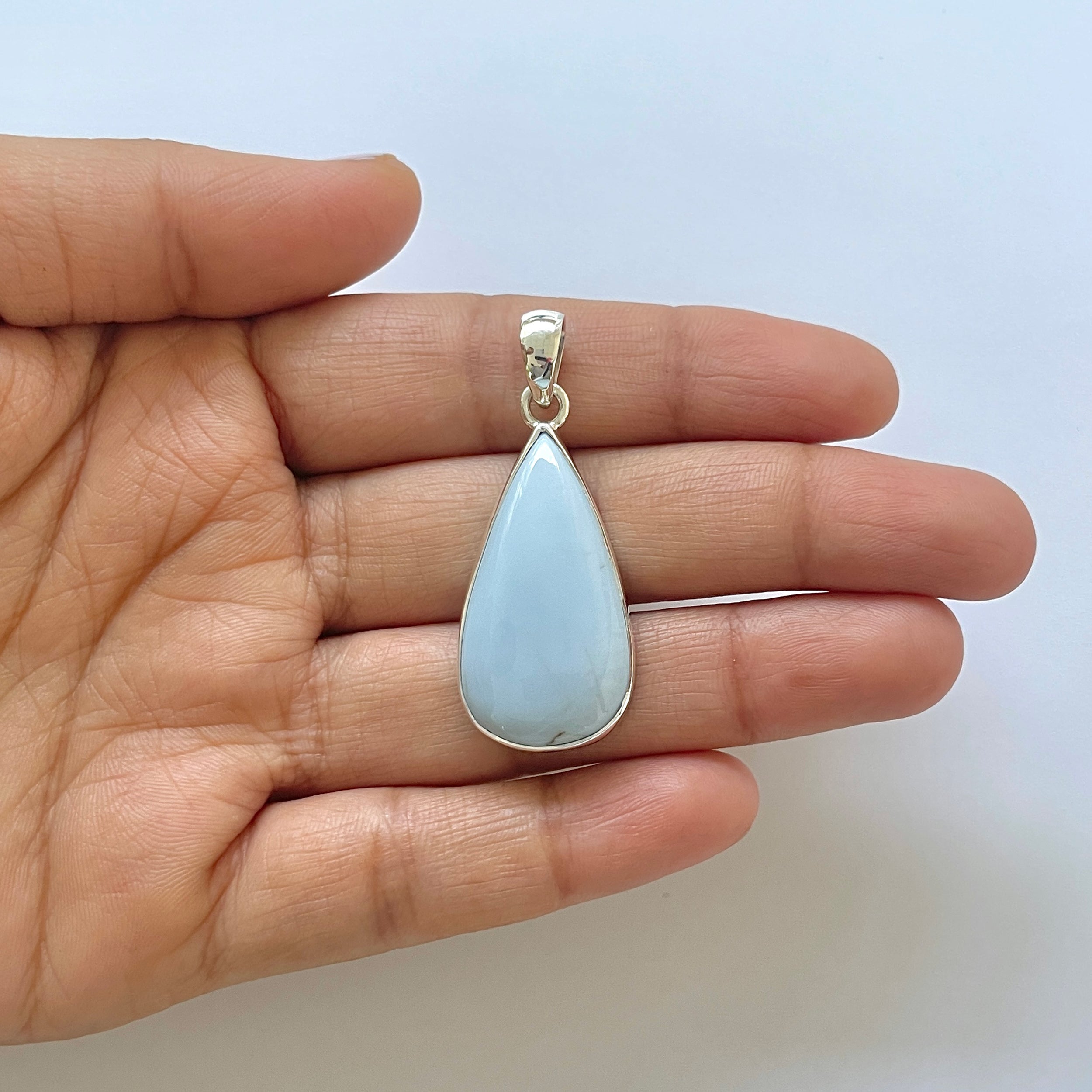 Blue Opal Pendant-(BLO-1-34)