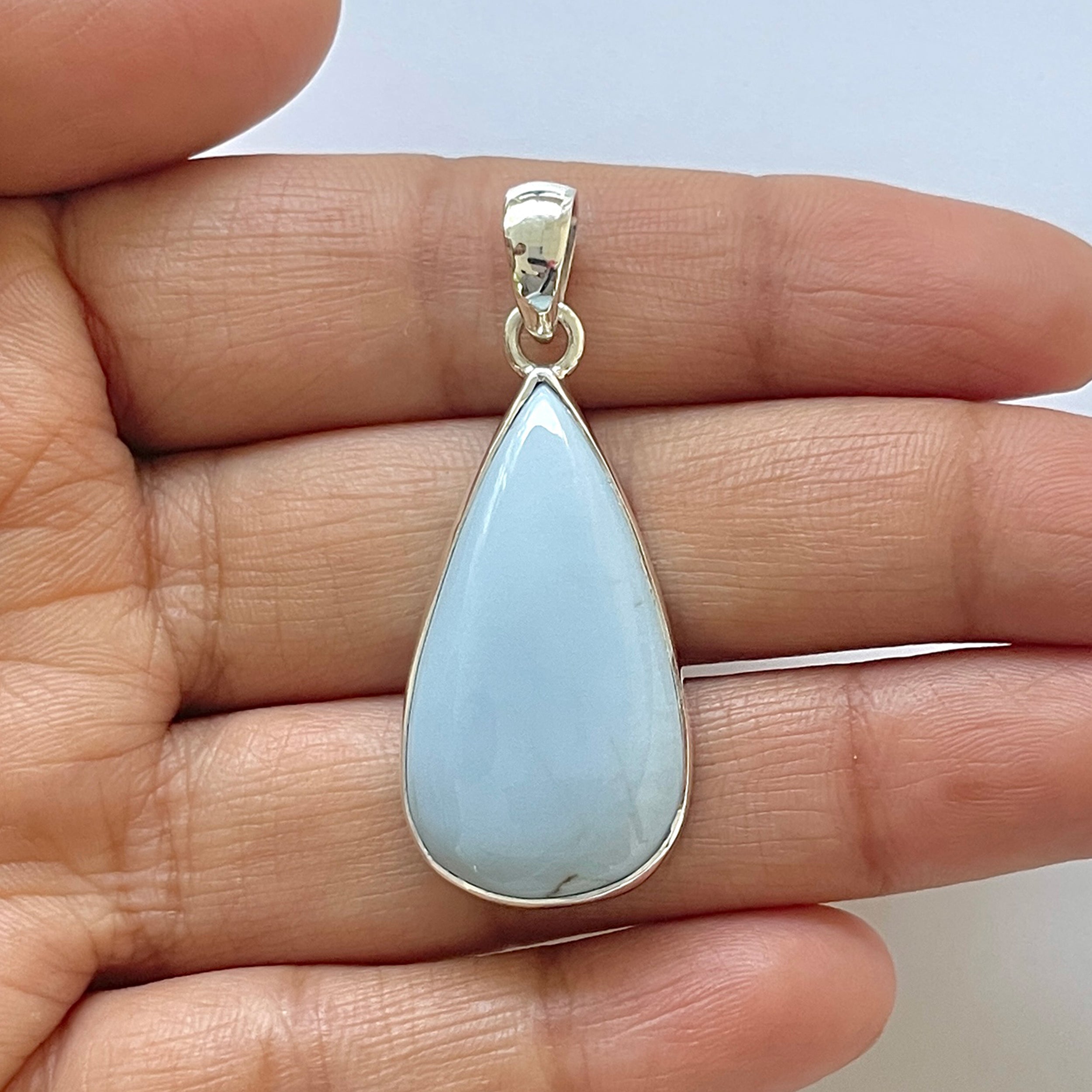 Blue Opal Pendant-(BLO-1-34)