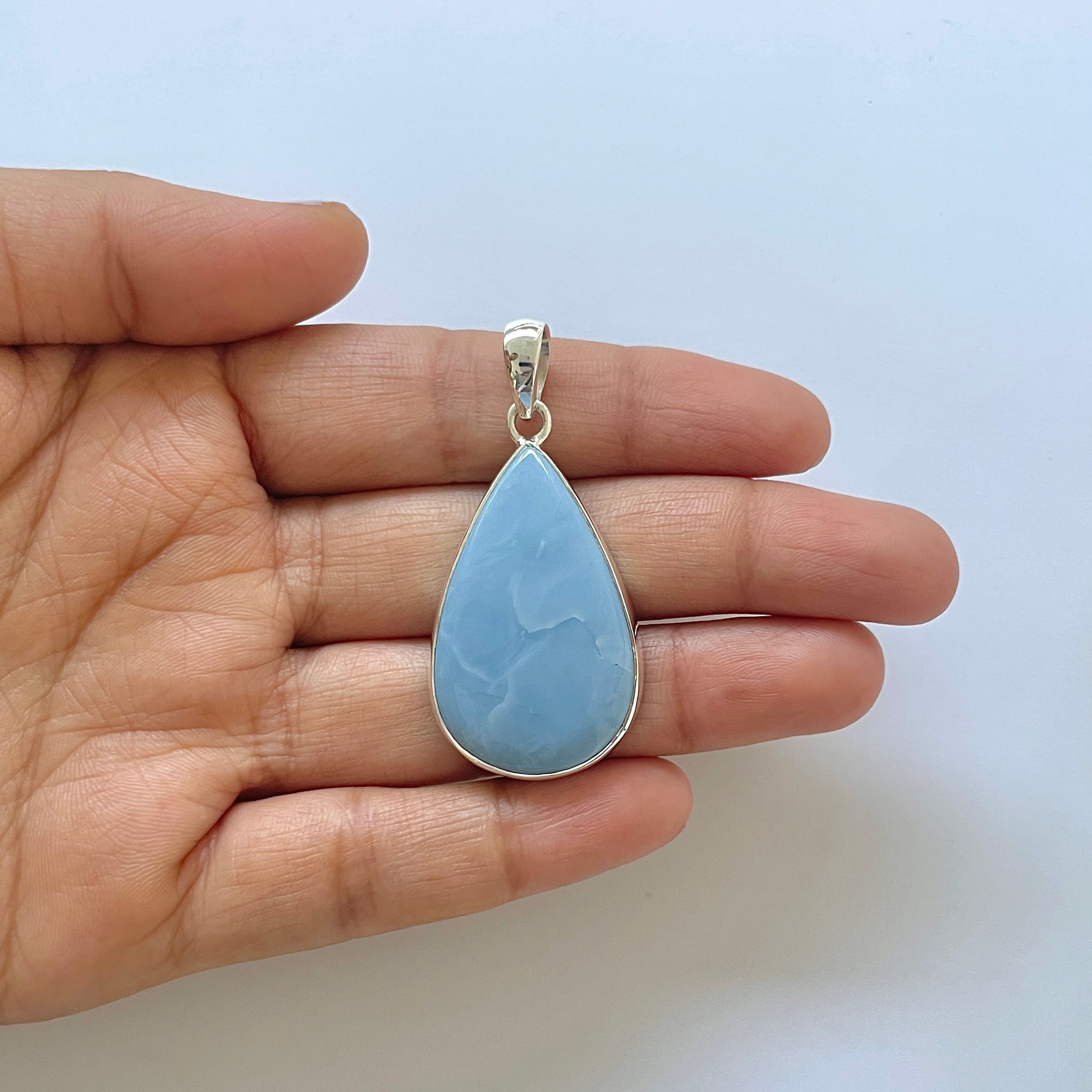 Blue Opal Pendant-(BLO-1-40)