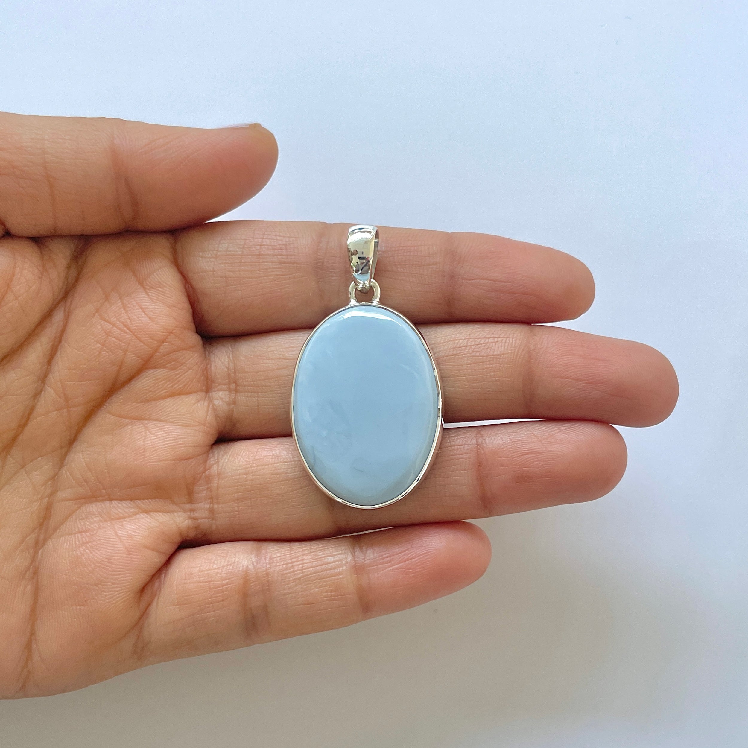 Blue Opal Pendant-(BLO-1-50)