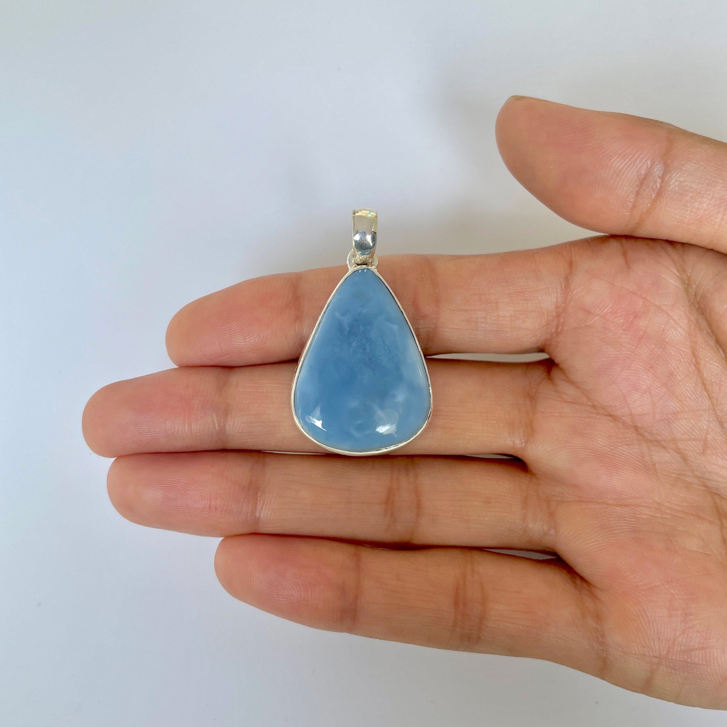 Blue Opal Pendant-(BLO-1-62)