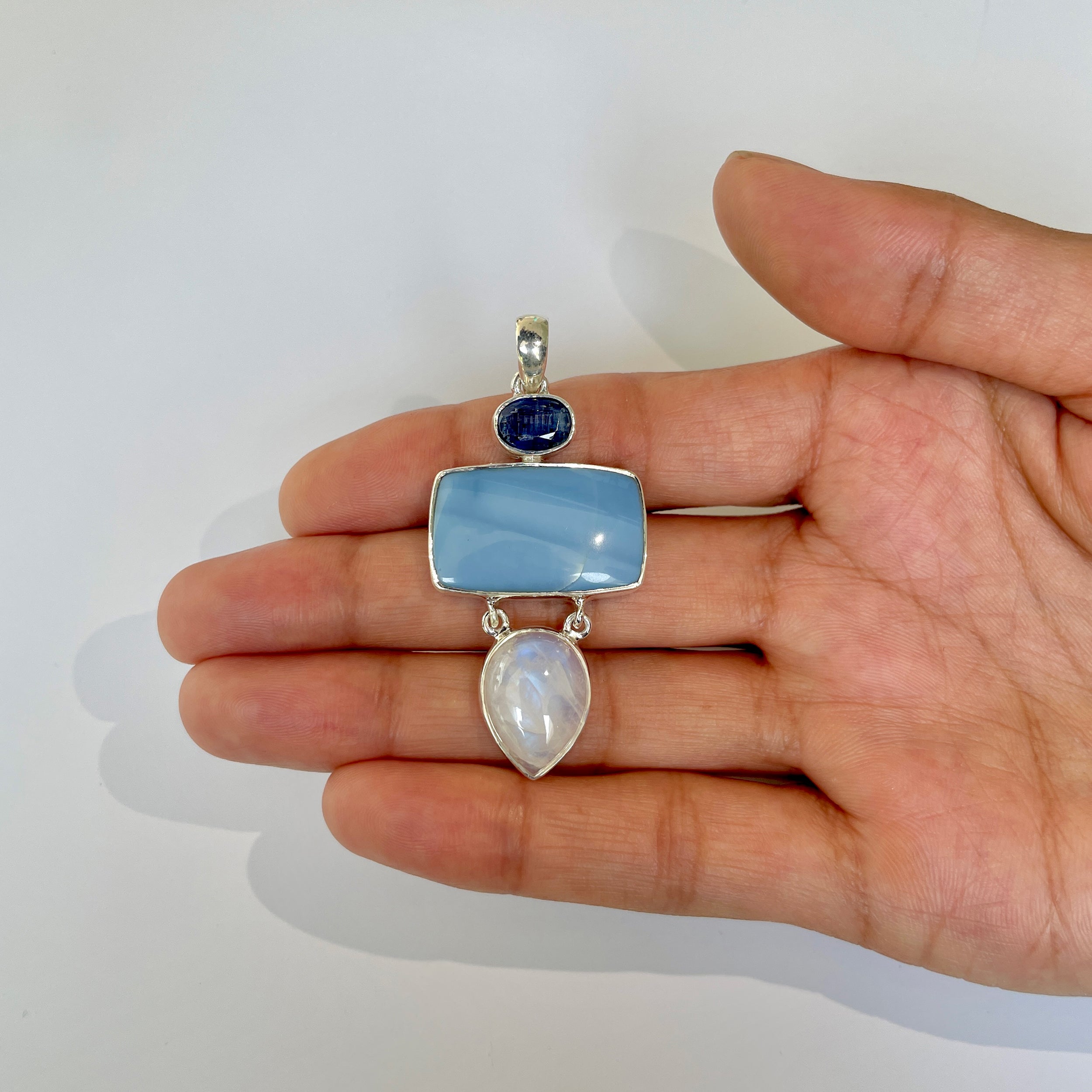 Blue Opal Pendant-(BLO-1-70)