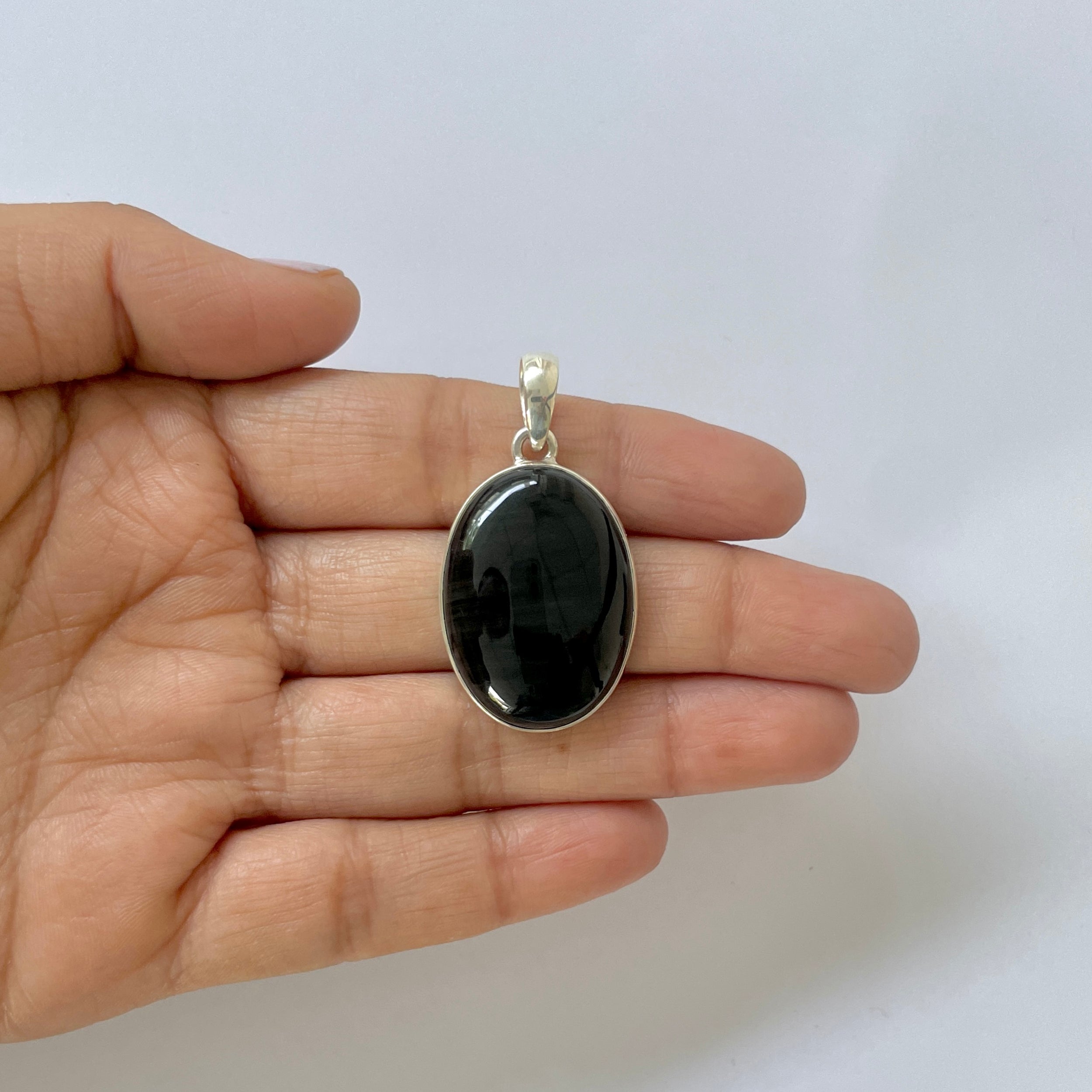 Black Onyx Pendant-(BOX-1-2)