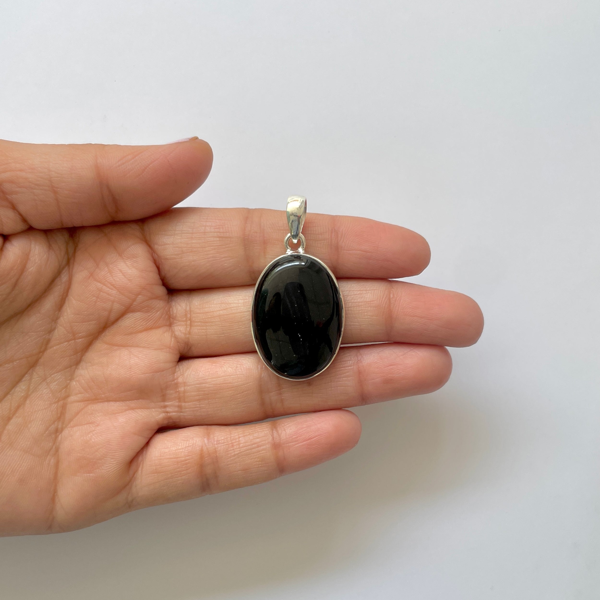 Black Onyx Pendant-(BOX-1-35)