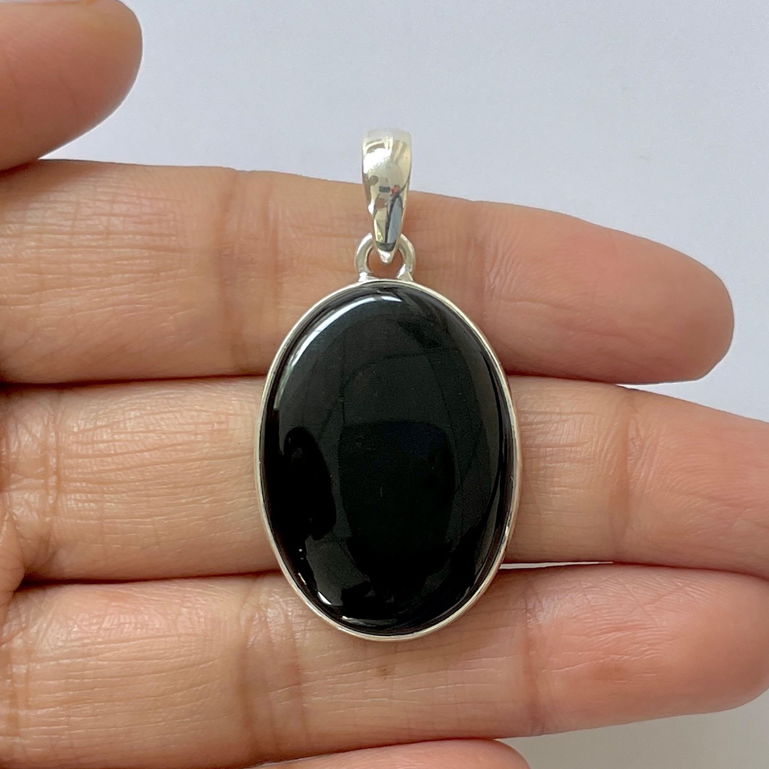 Black Onyx Pendant-(BOX-1-40)