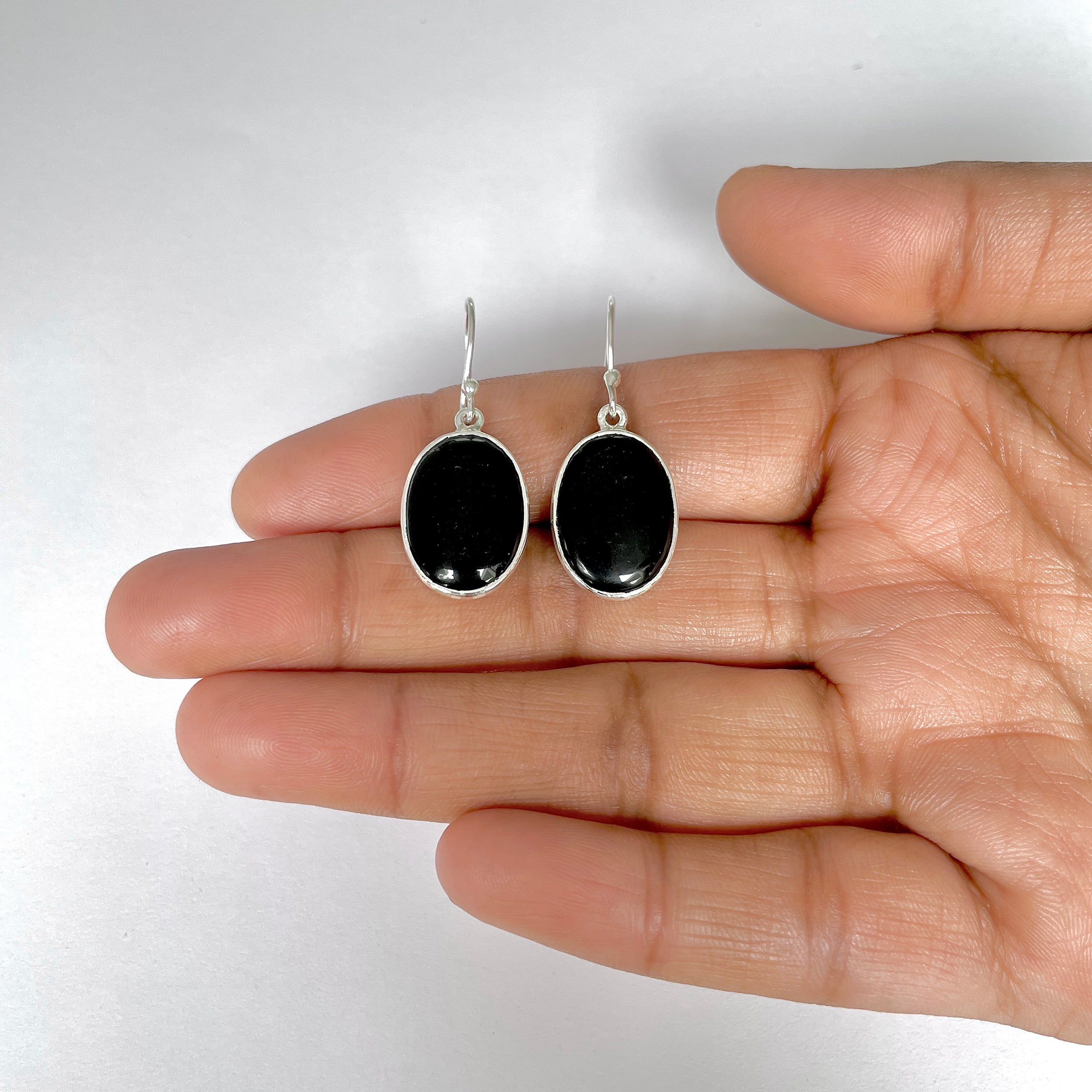 Black Onyx Earring-(BOX-3-11)