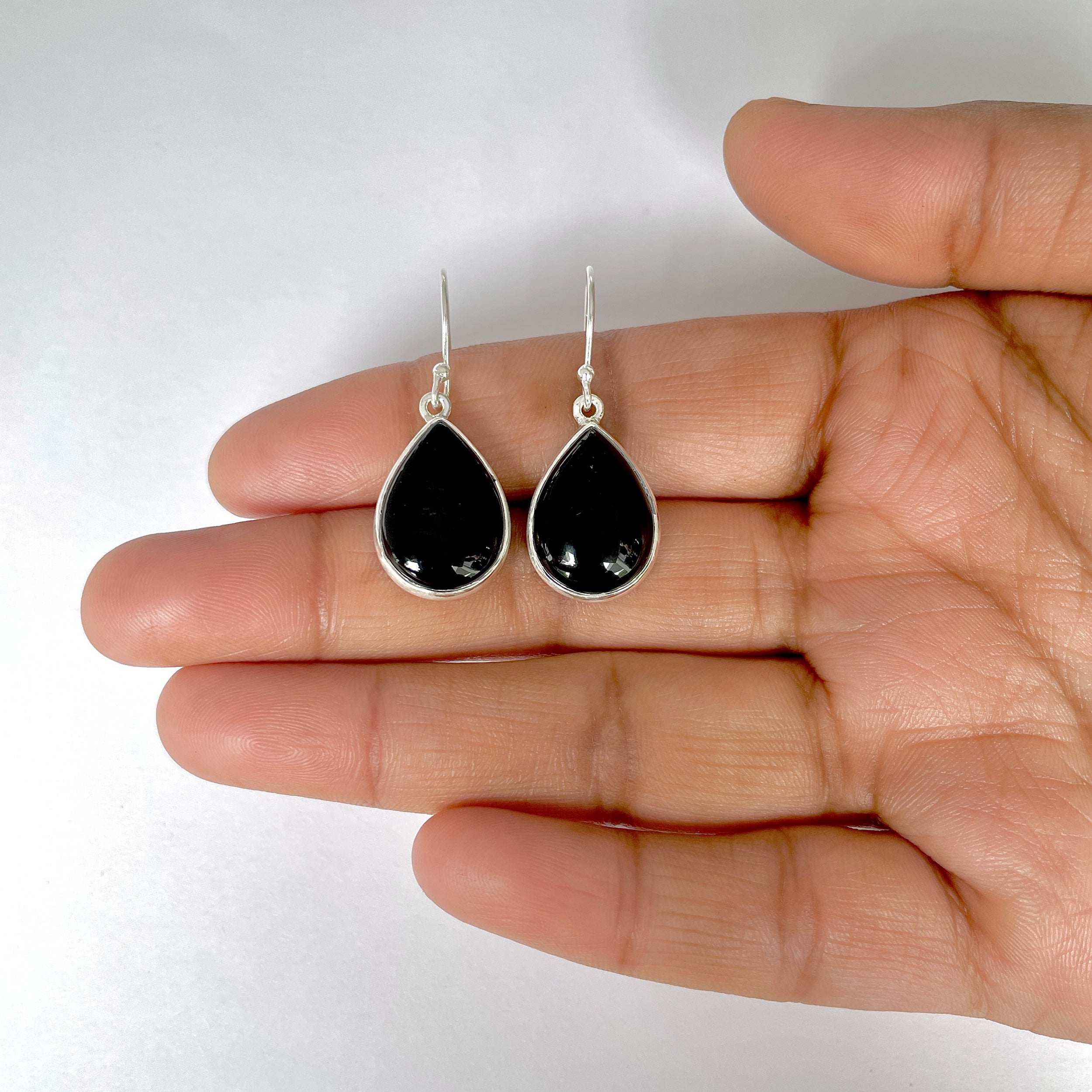 Black Onyx Earring-(BOX-3-12)