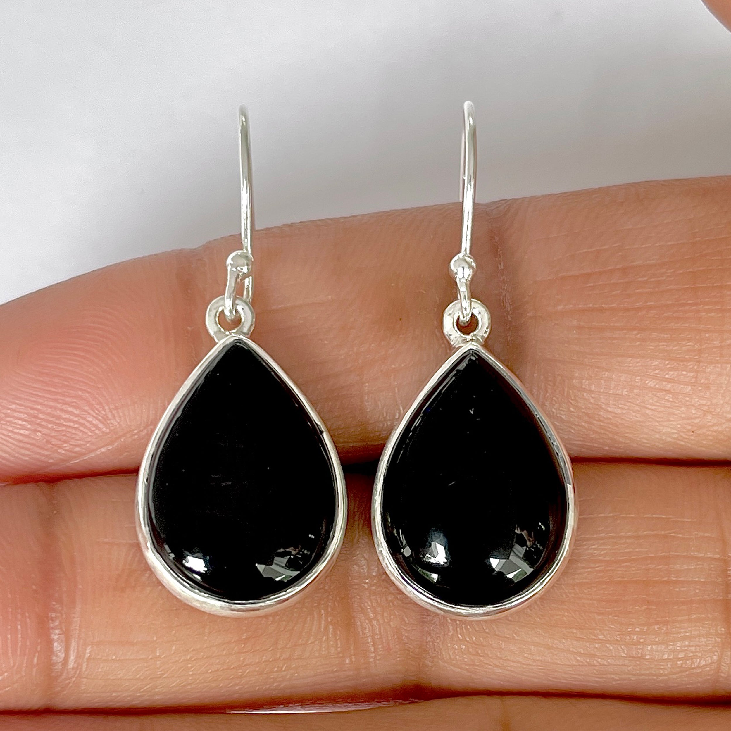 Black Onyx Earring-(BOX-3-12)