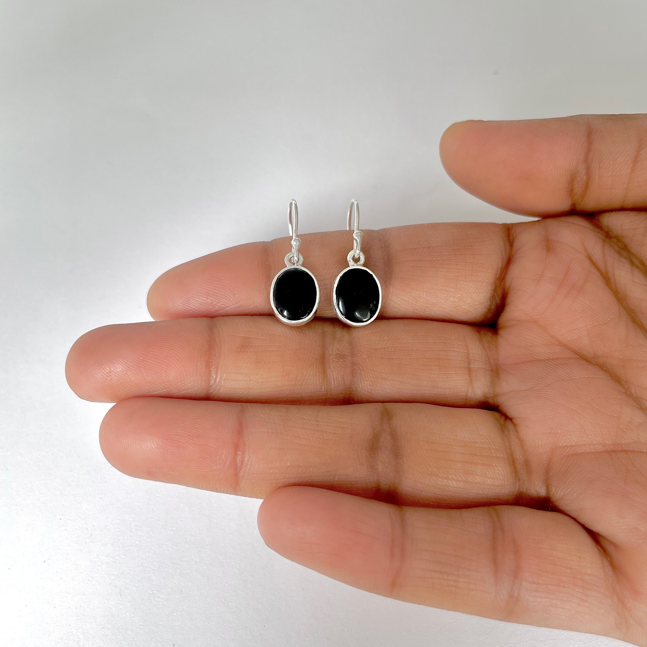 Black Onyx Earring-(BOX-3-13)