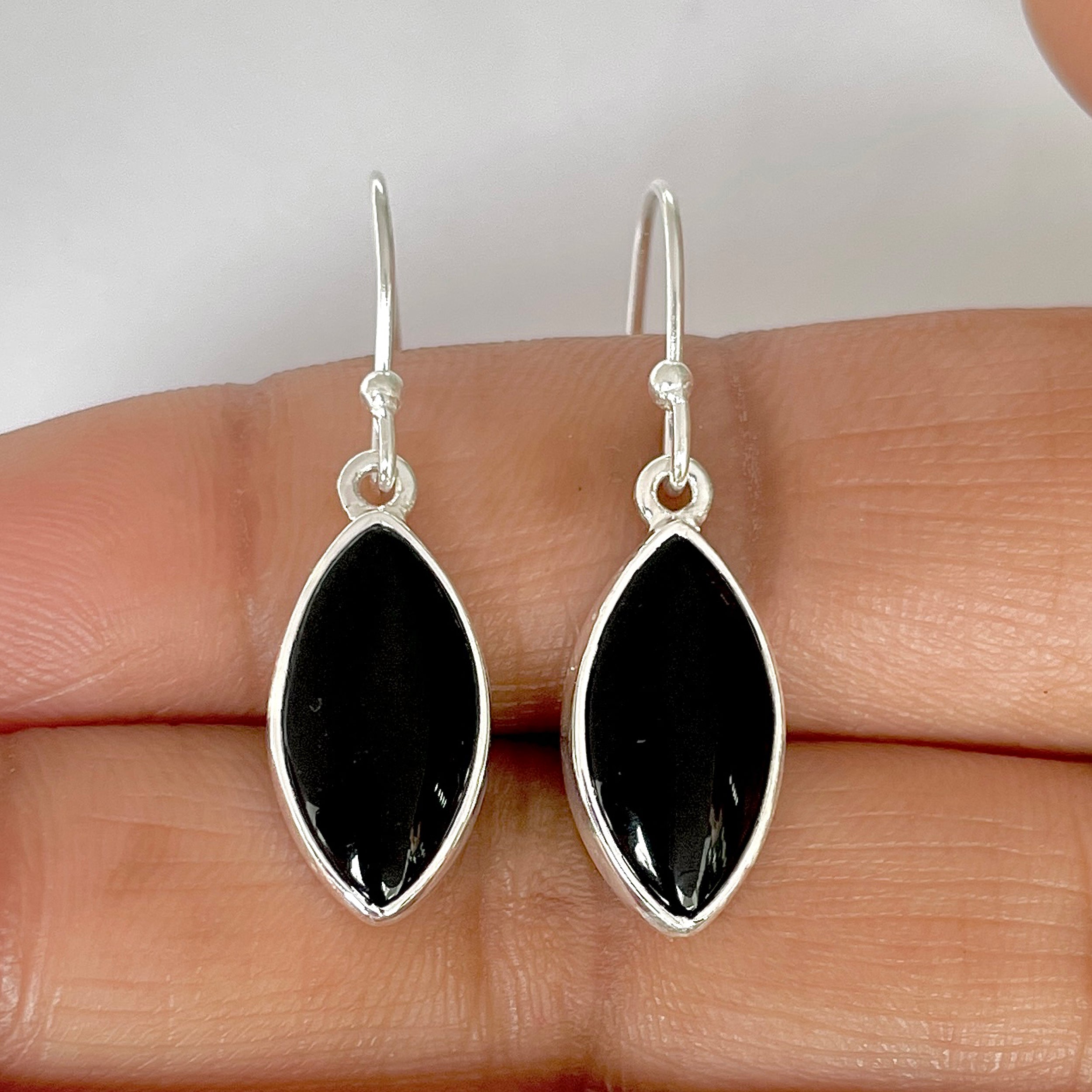 Black Onyx Earring-(BOX-3-14)