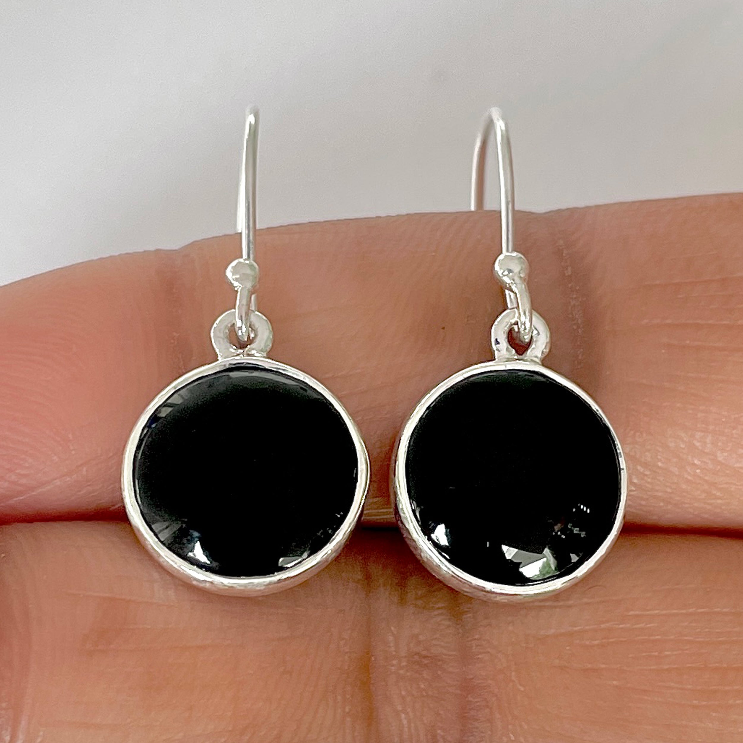 Black Onyx Earring-(BOX-3-16)