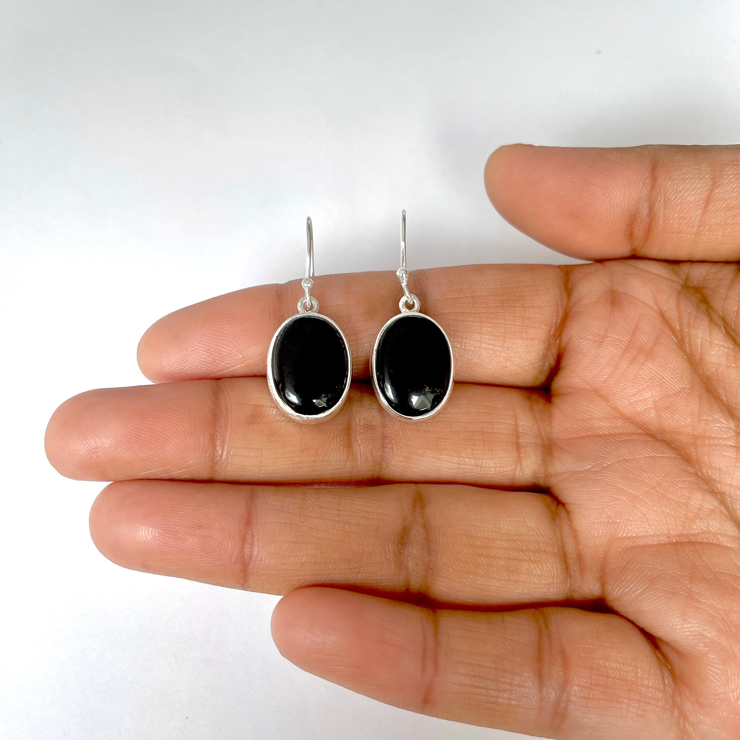 Black Onyx Earring-(BOX-3-2)